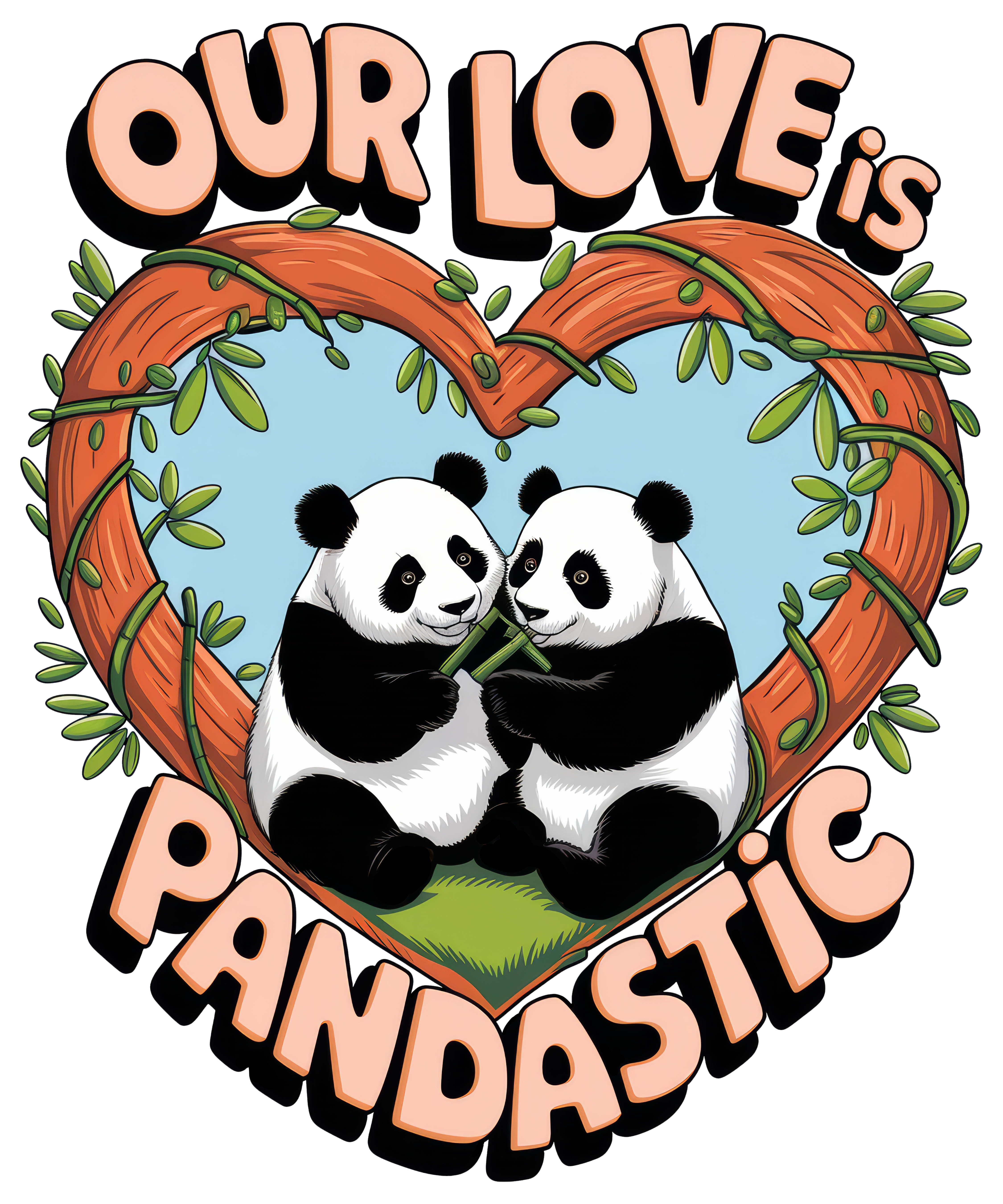 Digital file for Our Love Is Pandastic