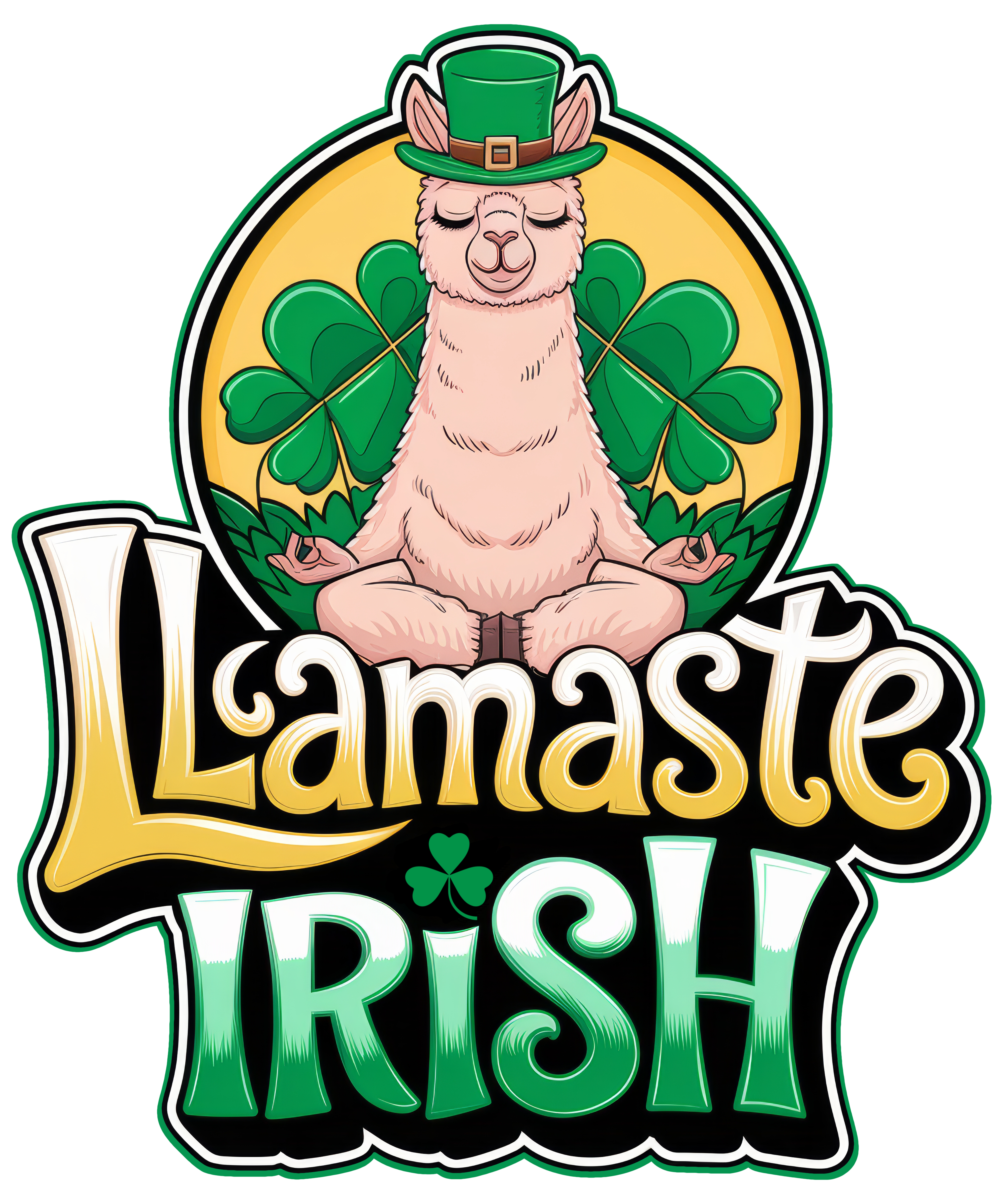 Digital file for Llamaste Irish