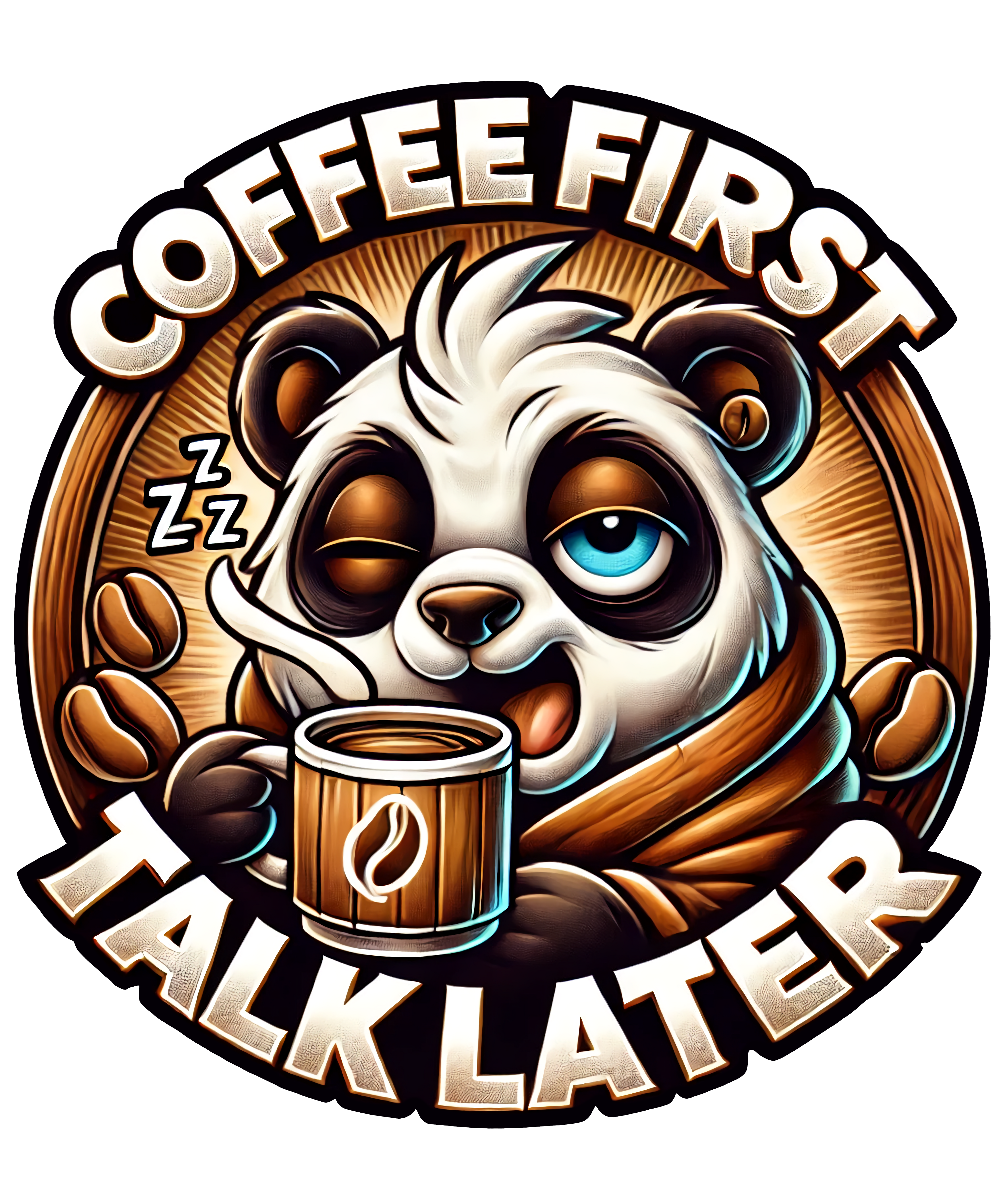 Digital file for Coffee First Talk Later