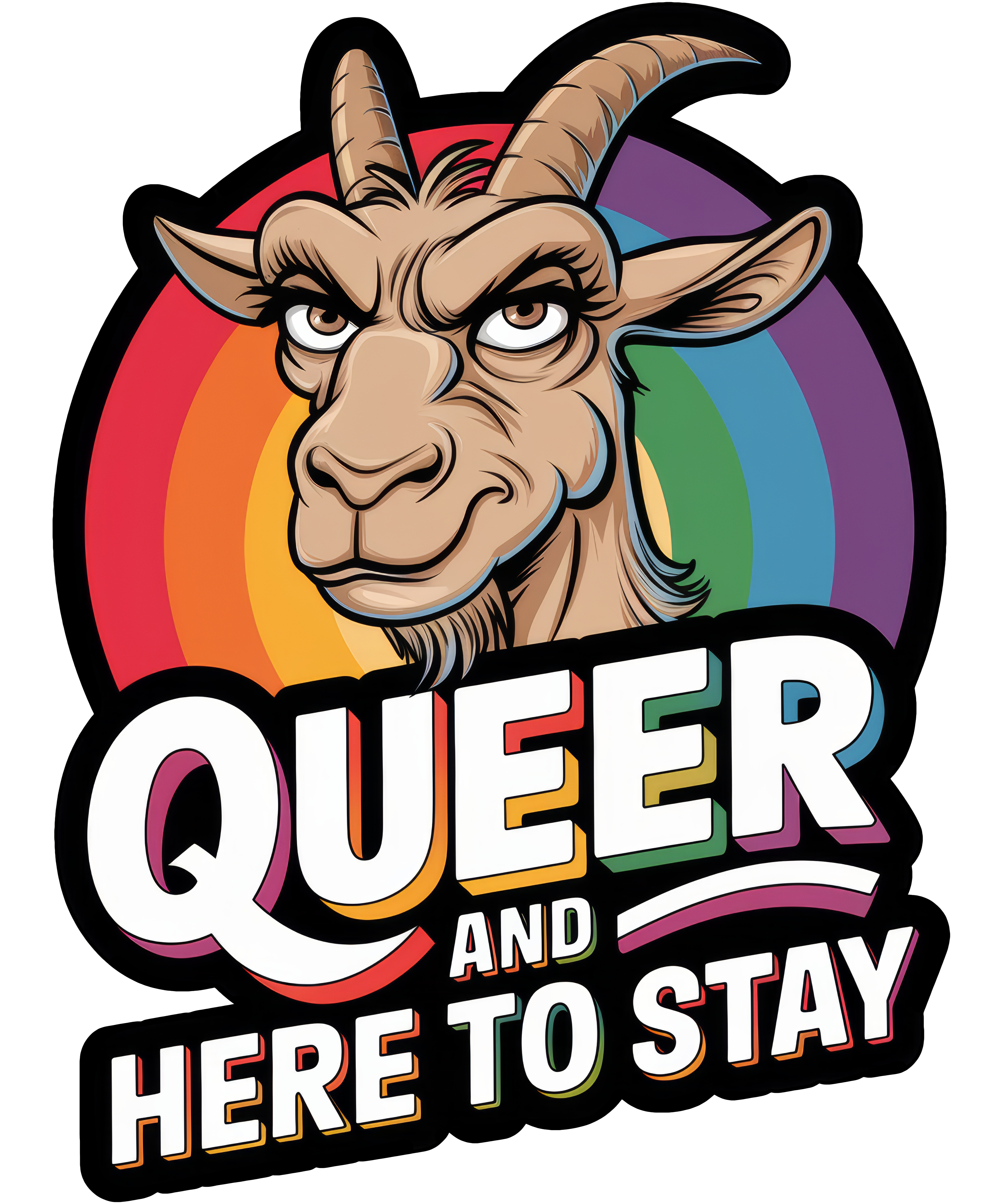 Digital file for Queer And Here To Stay