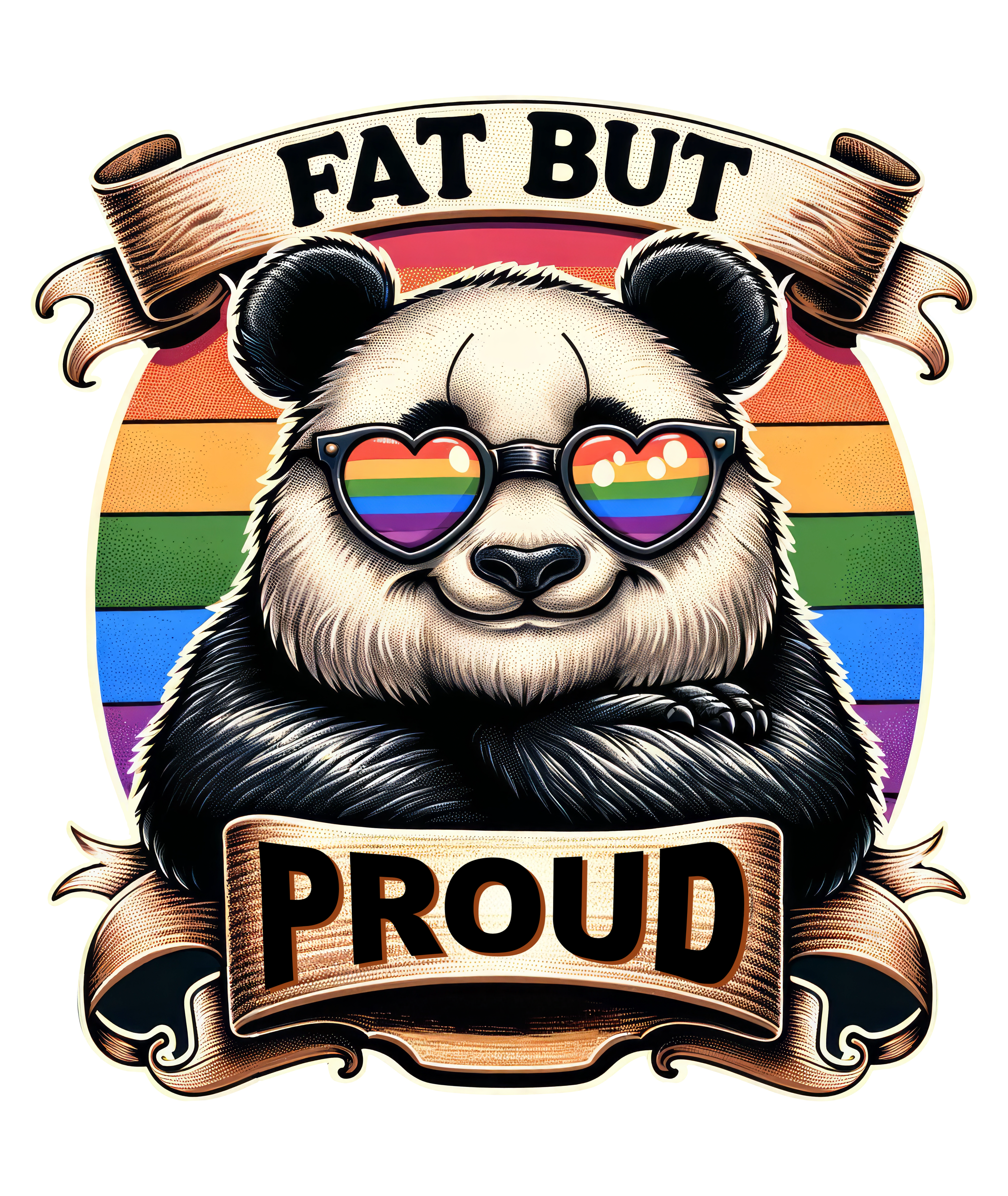 Digital file for Fat But Proud