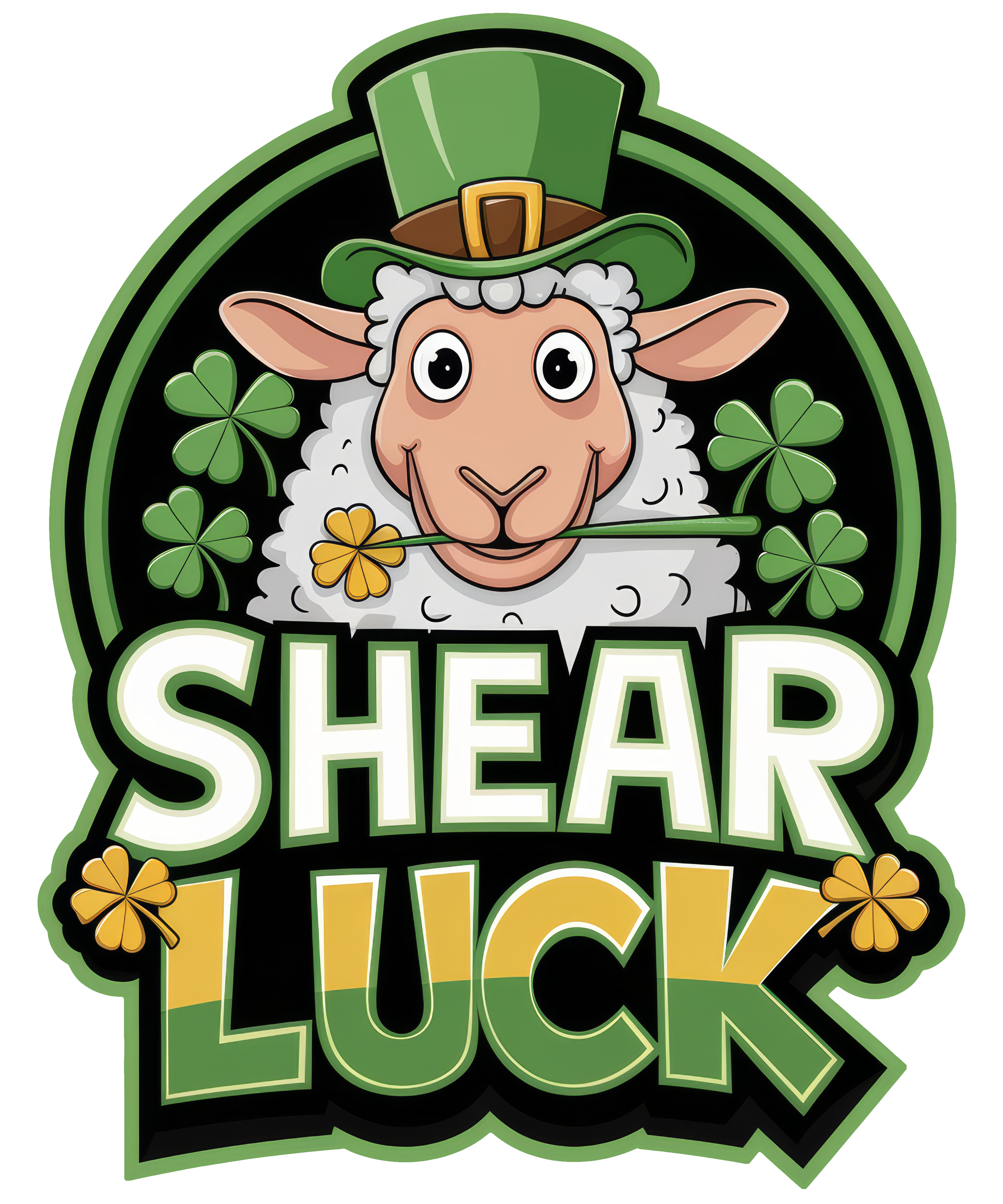 Digital file for Shear Luck