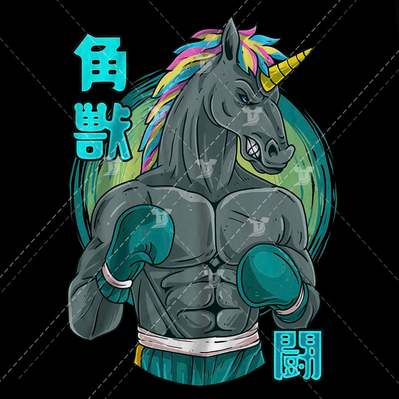 Boxer unicorn (2 designs)