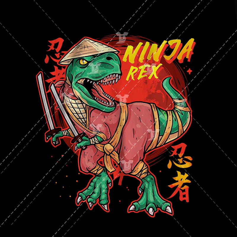 Ninja T-rex(2 designs)