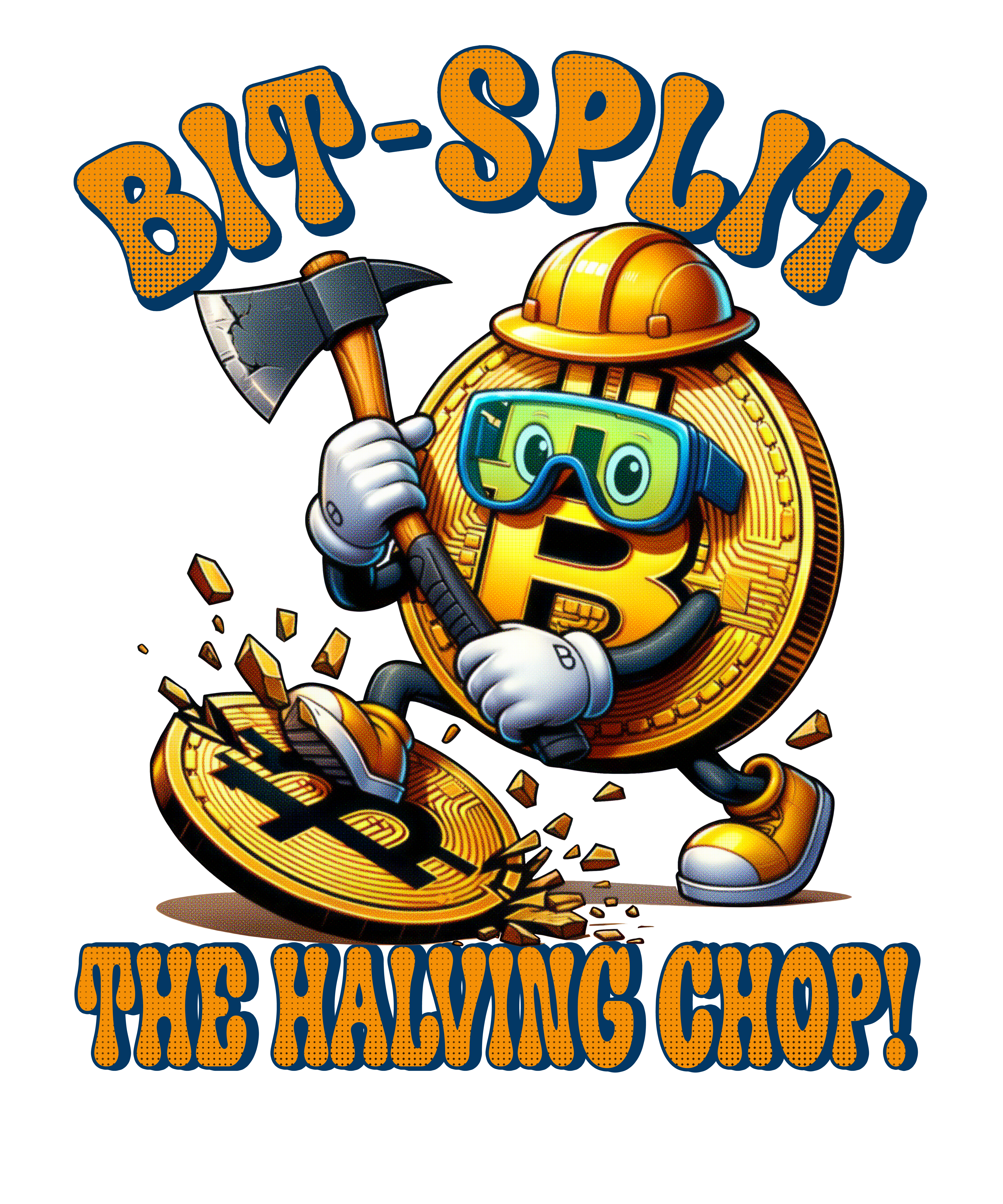 Digital file for Bit Split The Halving Chop