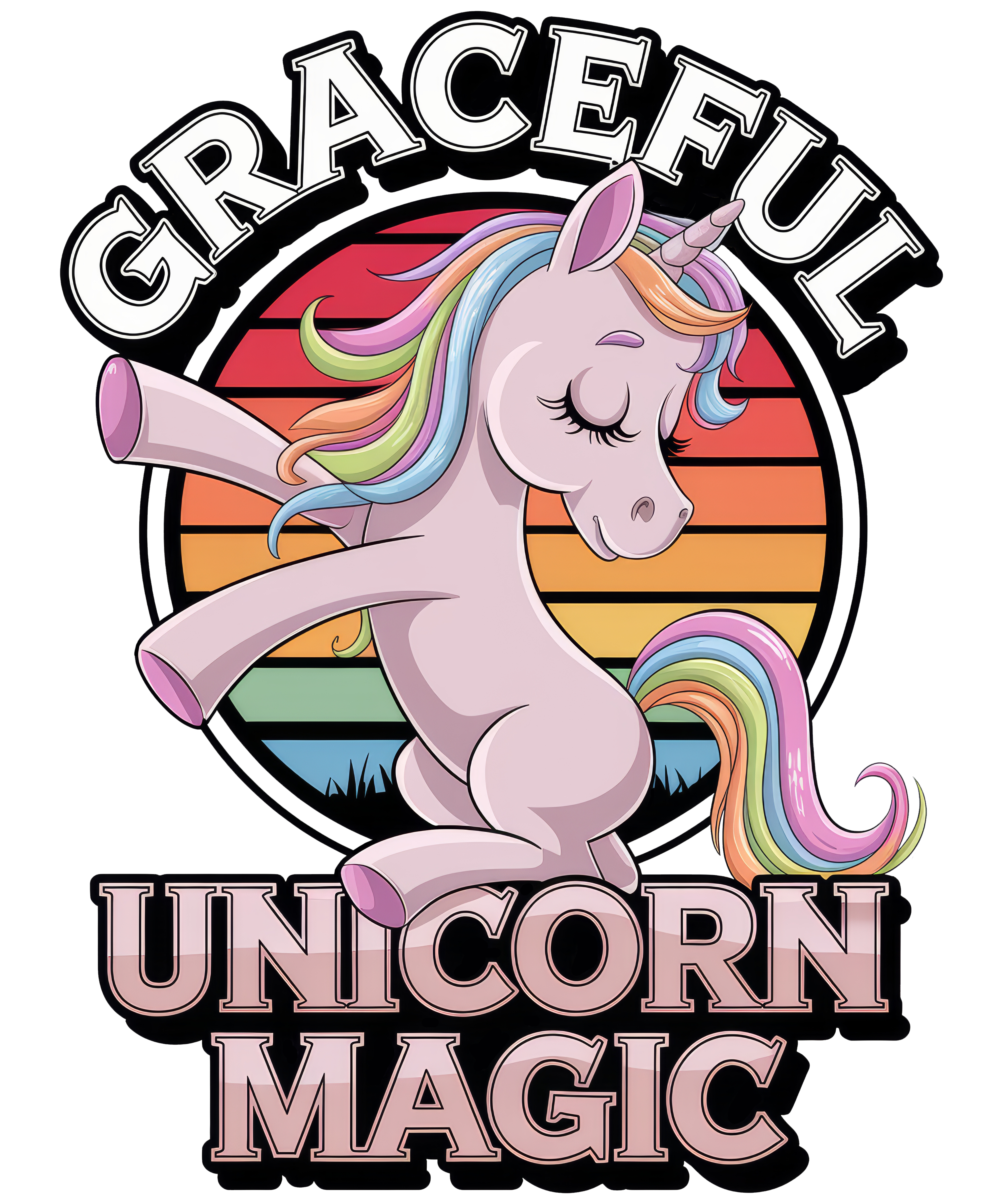 Digital file for Graceful Unicorn Magic