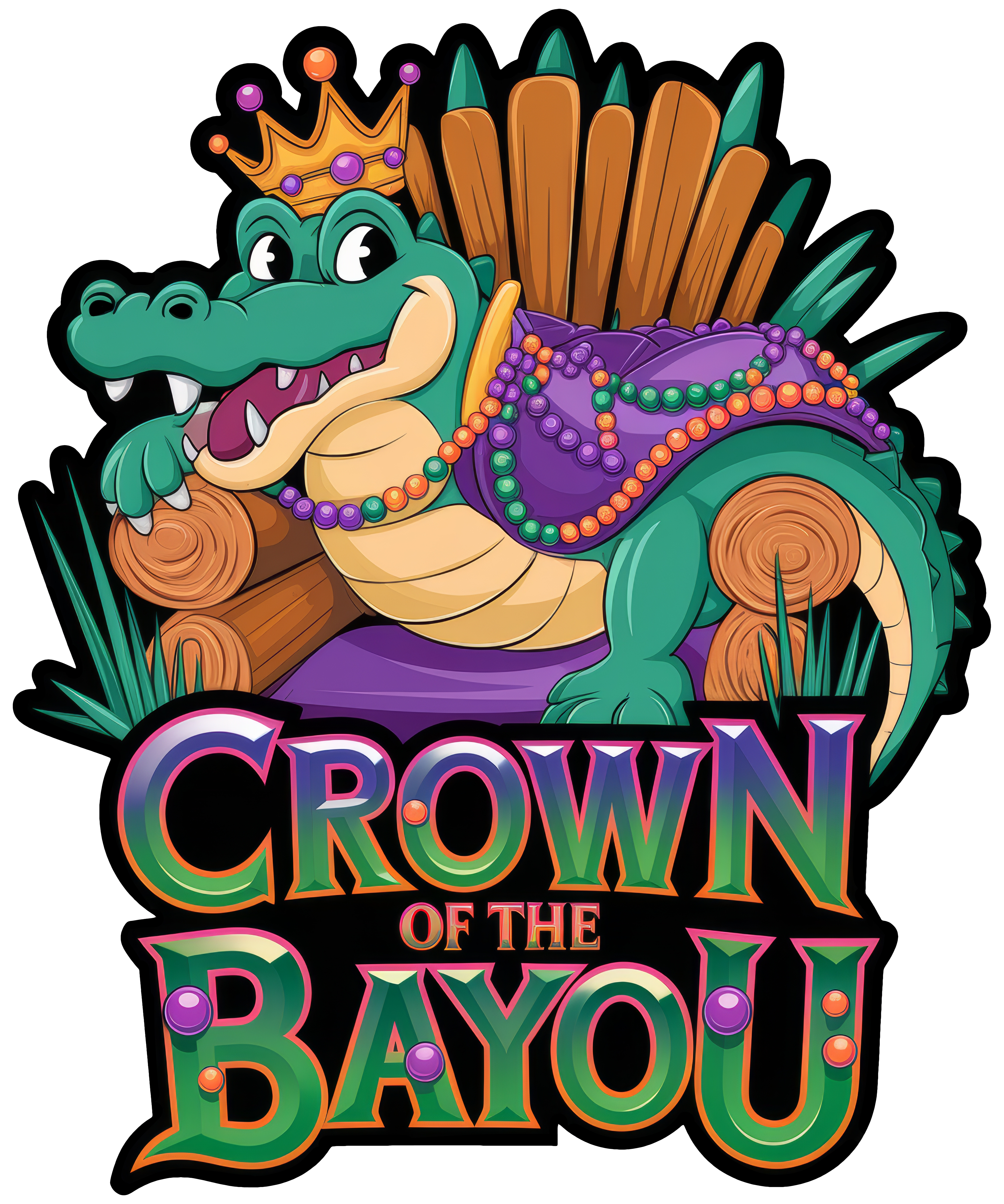 Digital file for Crown Of The Bayou