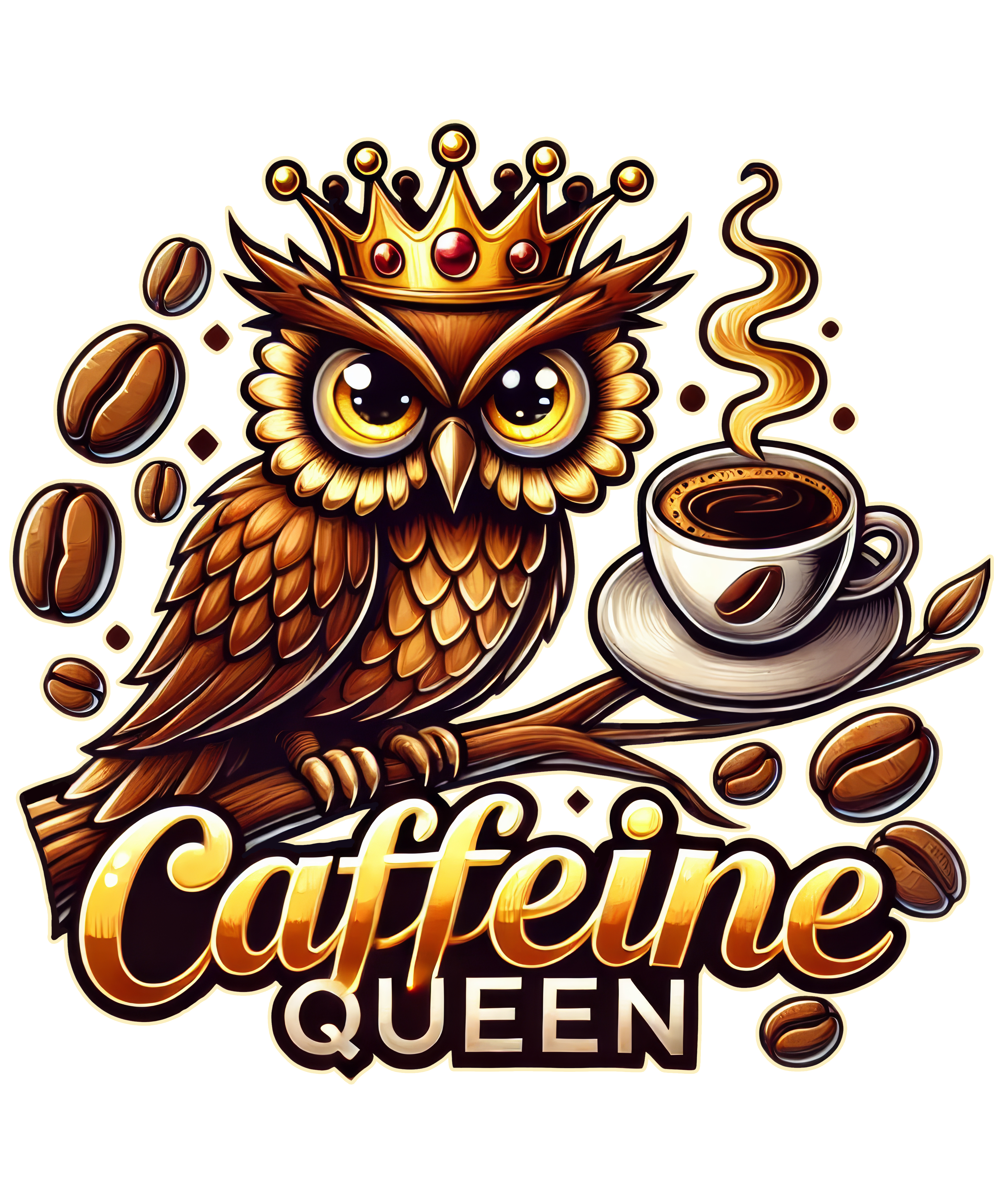 Digital file for Caffein Queen