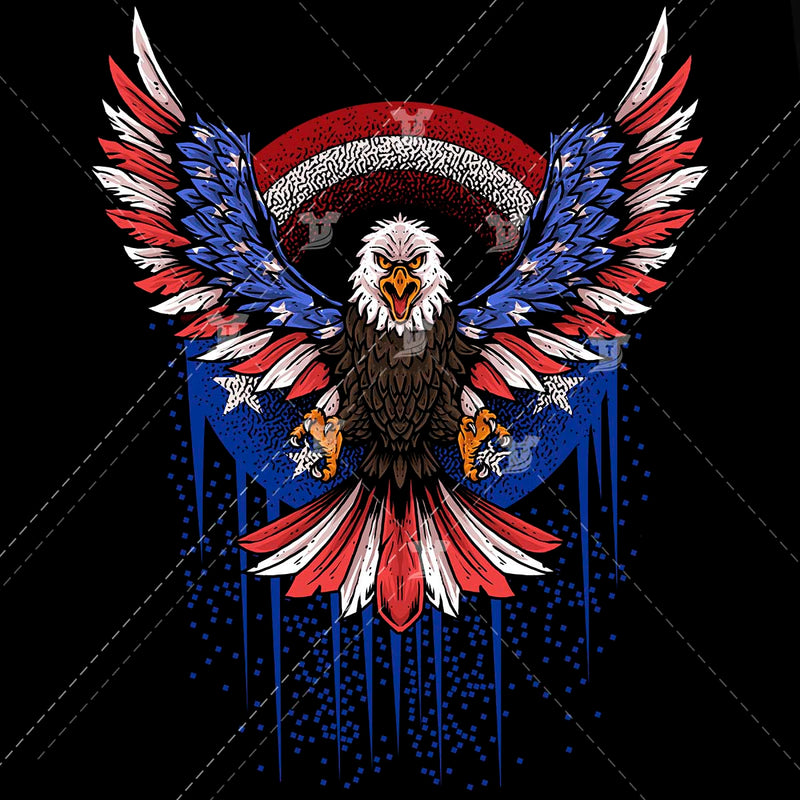 4th of july eagle/ my favorite color is freedom(2 designs)