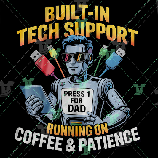 Thumbnail for Build In Tech Support Running On Coffee And Patience