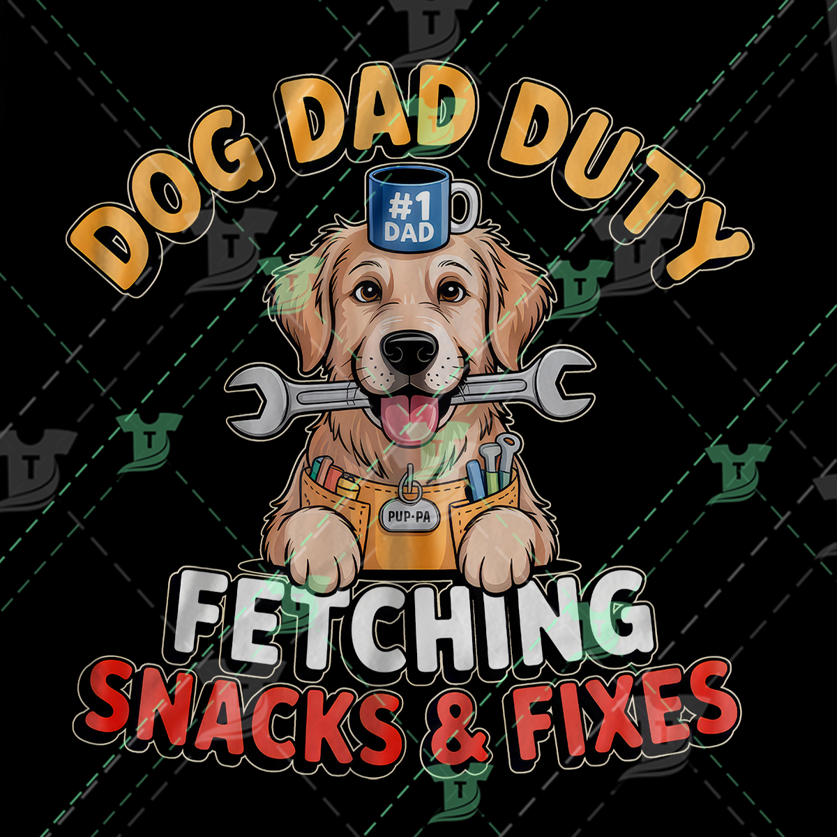 Thumbnail for Dog Dad Duty Fetching Snacks & Fixes