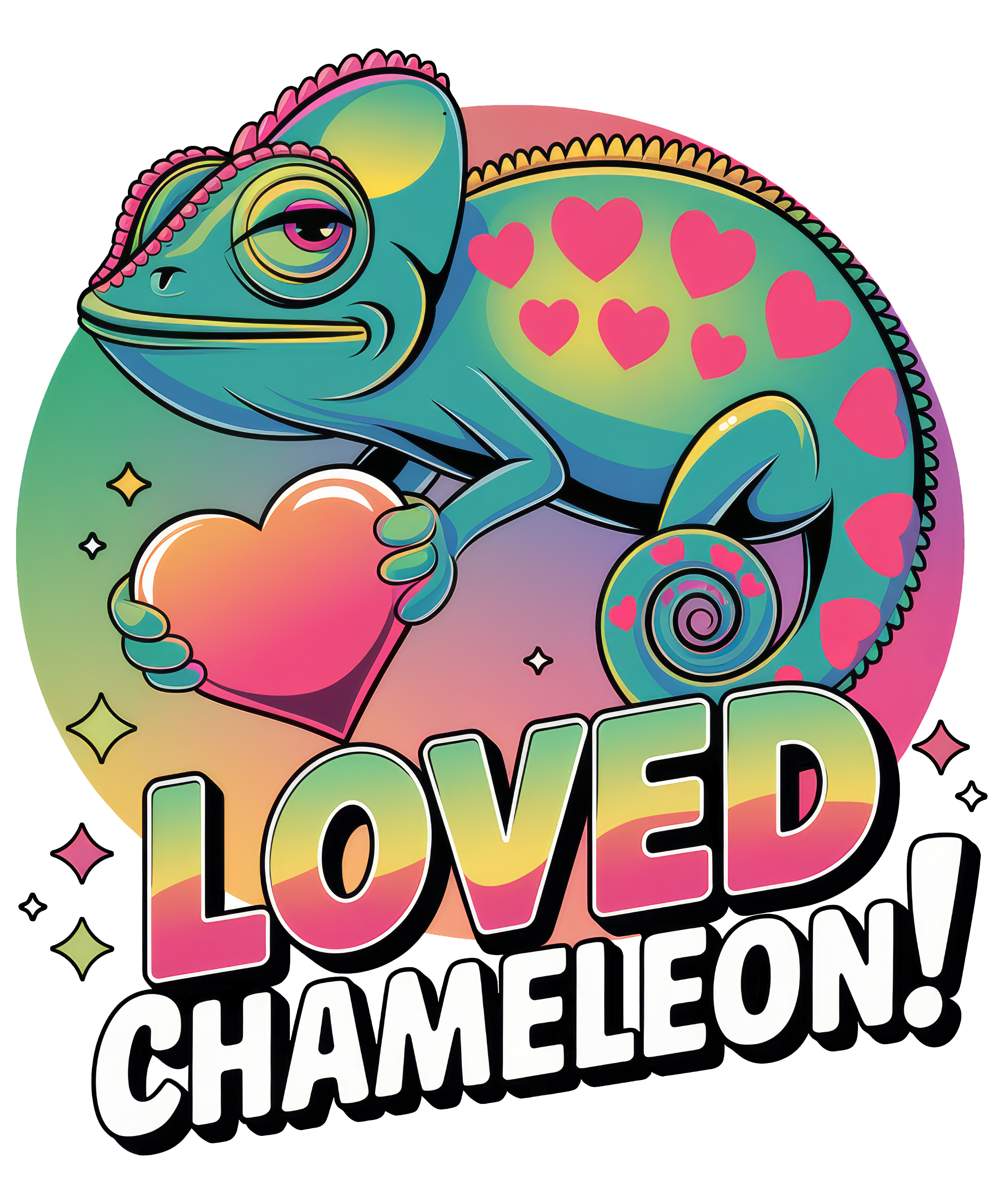 Digital file for Loved Chameleon