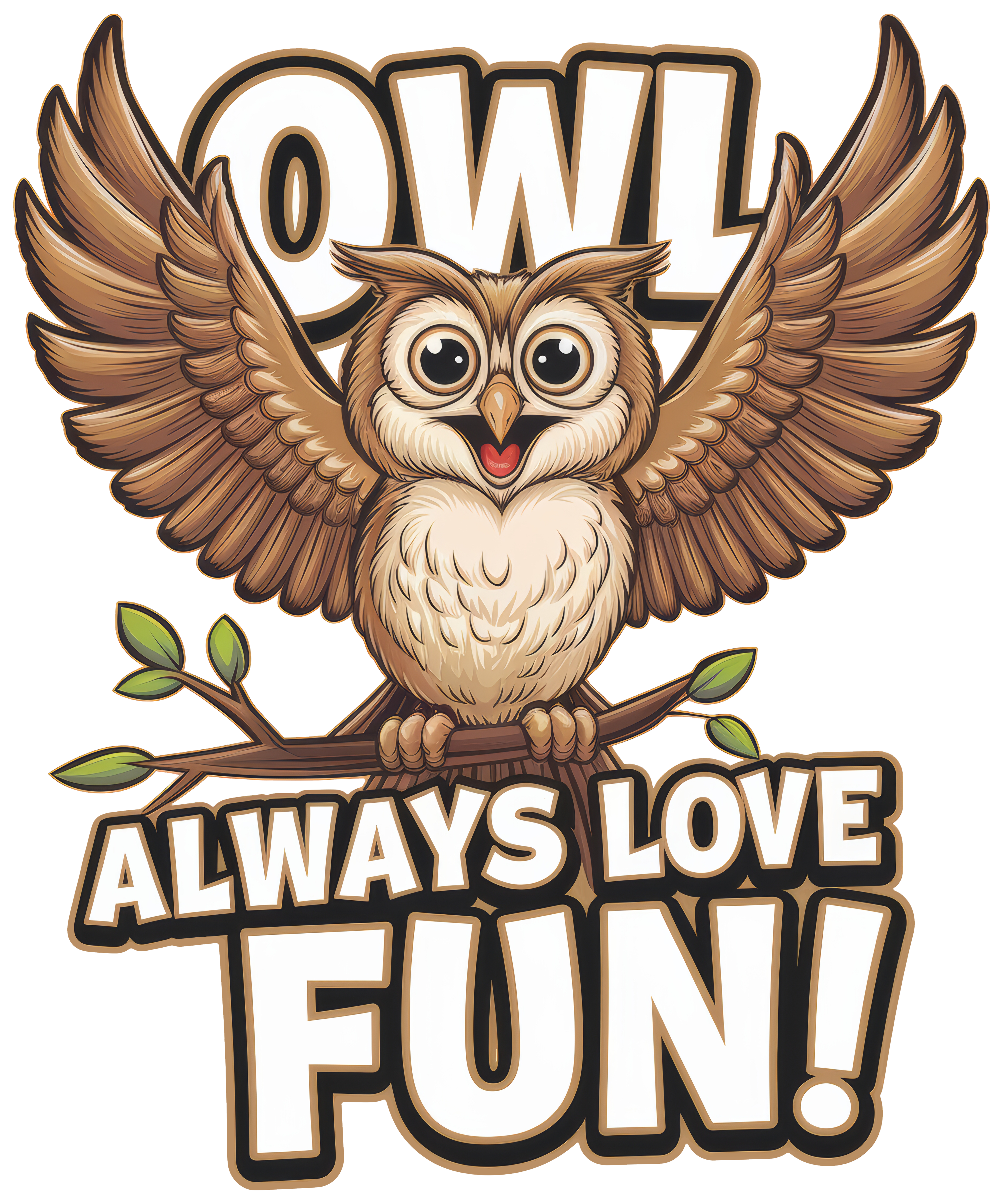 Digital file for Owl Always Loves Fun