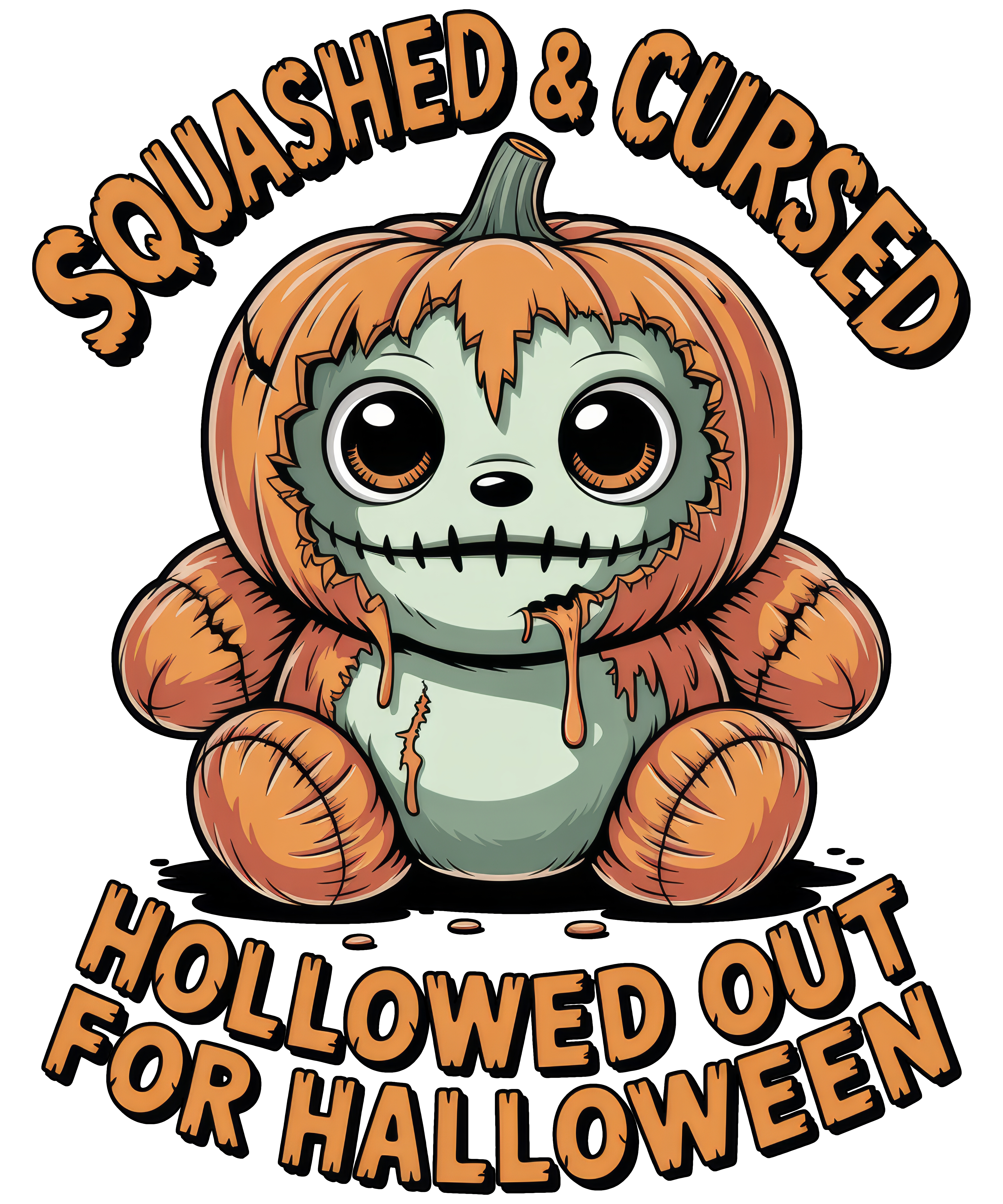 Digital file for Squashed & Cursed Hallowed Out For Halloween