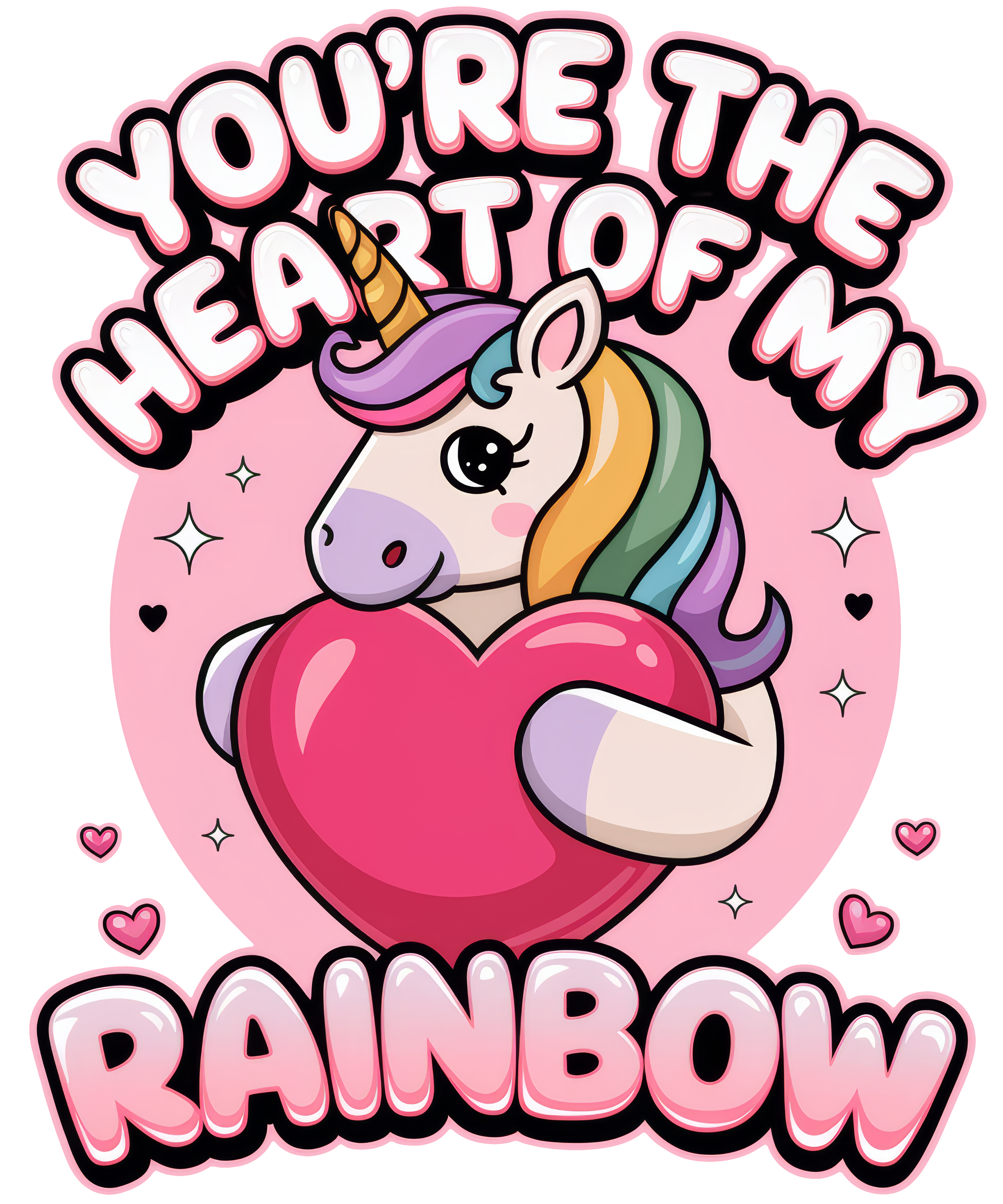 Digital file for You Are The Heart Of My Rainbow