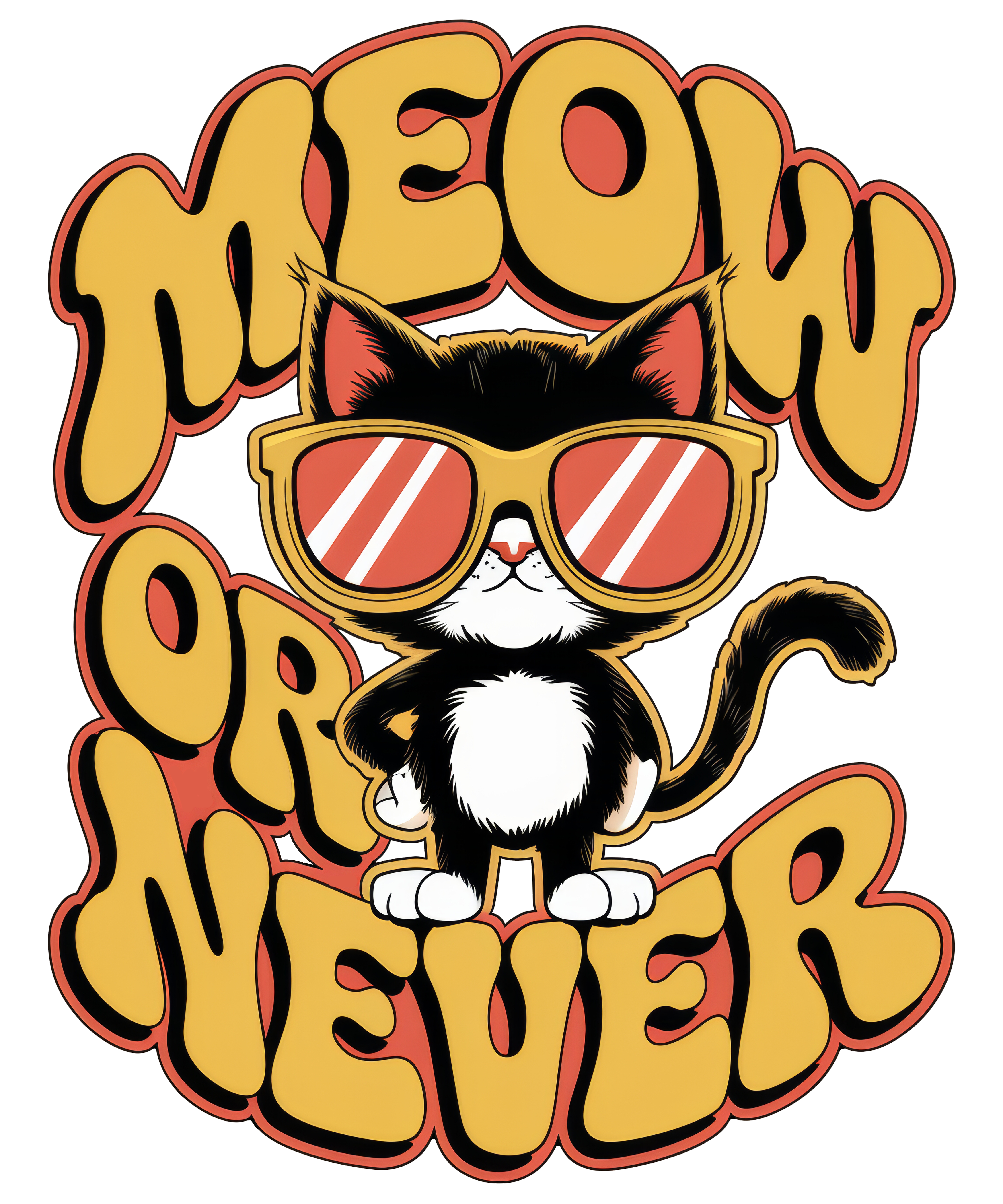 Digital file for Meow Or Never