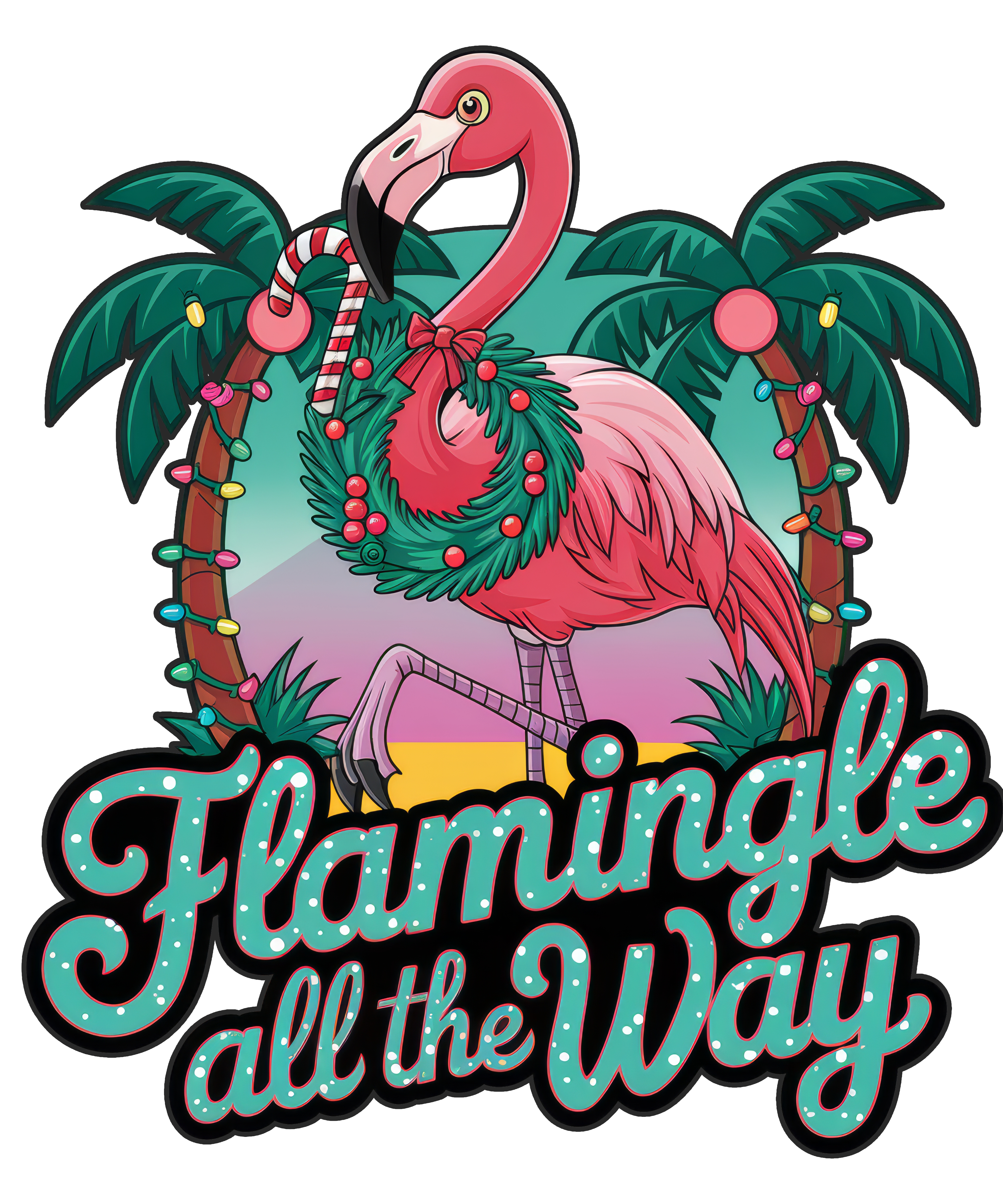 Digital file for Flamingle All The Way