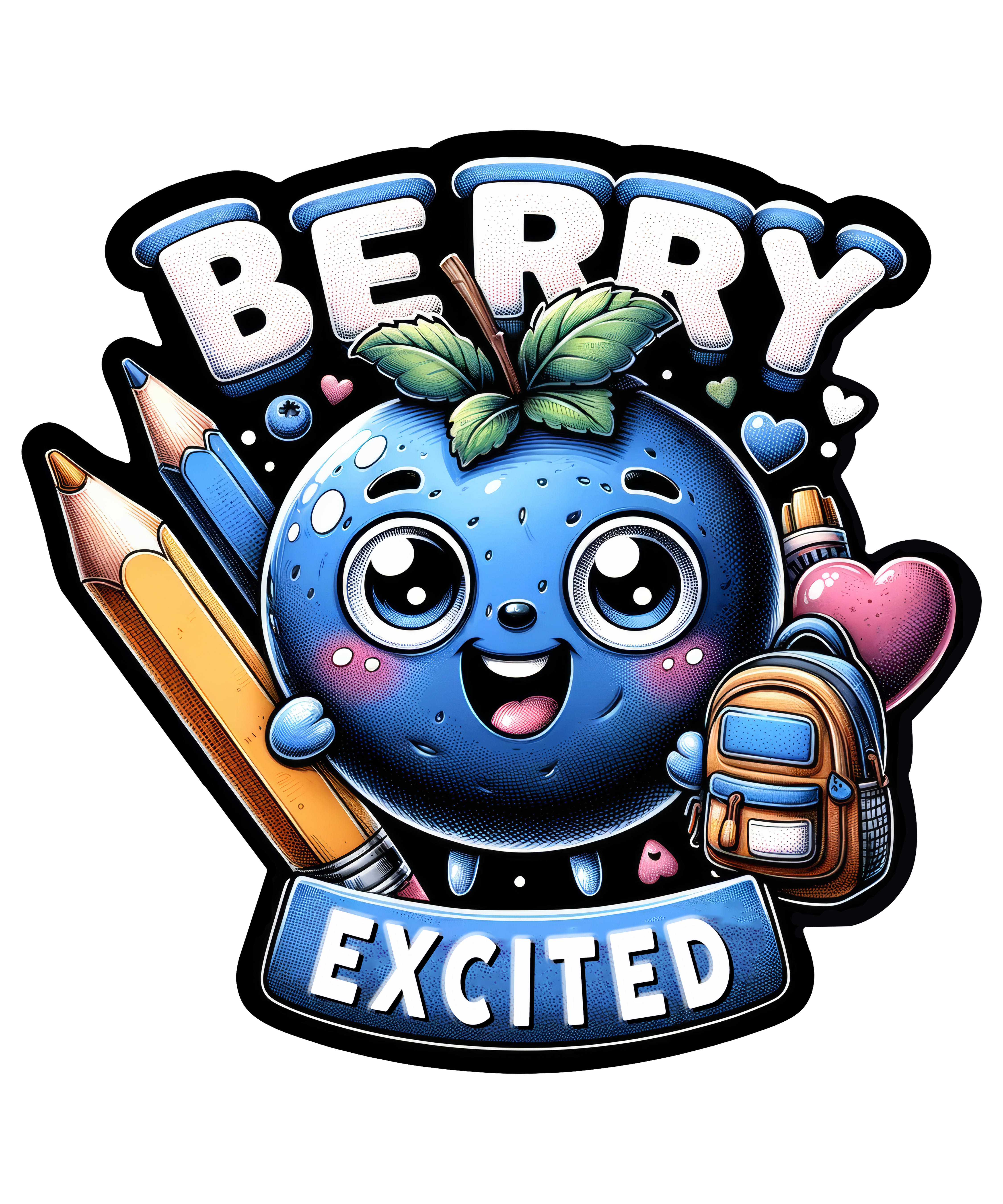 Digital file for Berry Excited