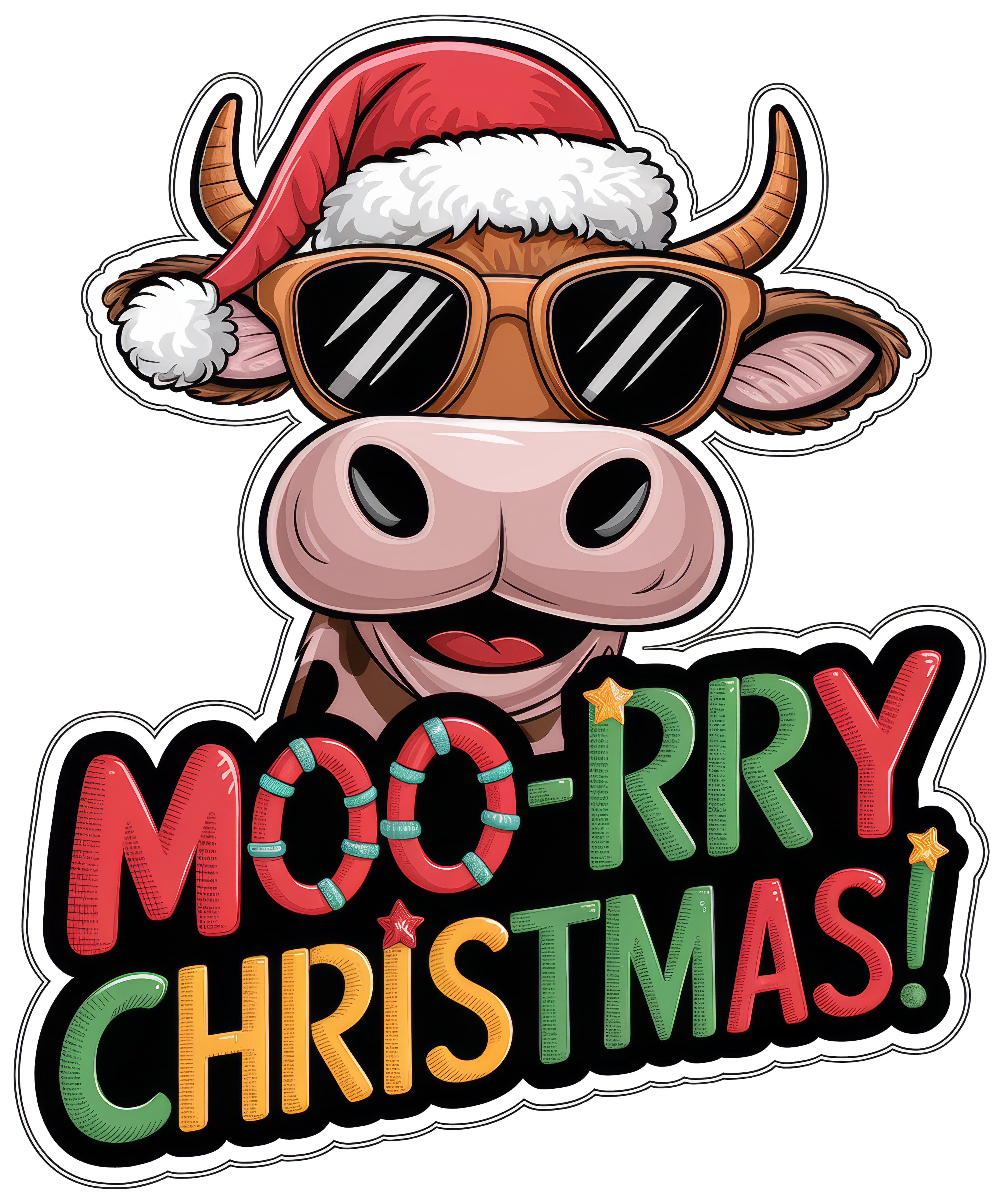 Digital file for Moorry Christmas