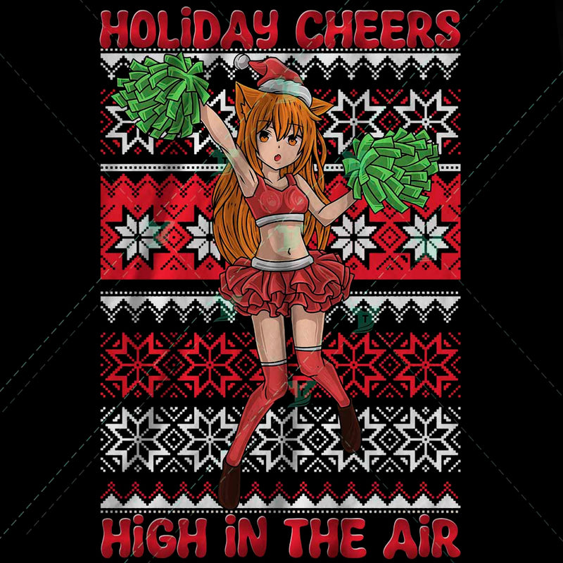 Holiday cheers/santa's favorite cheerleader(2 designs)