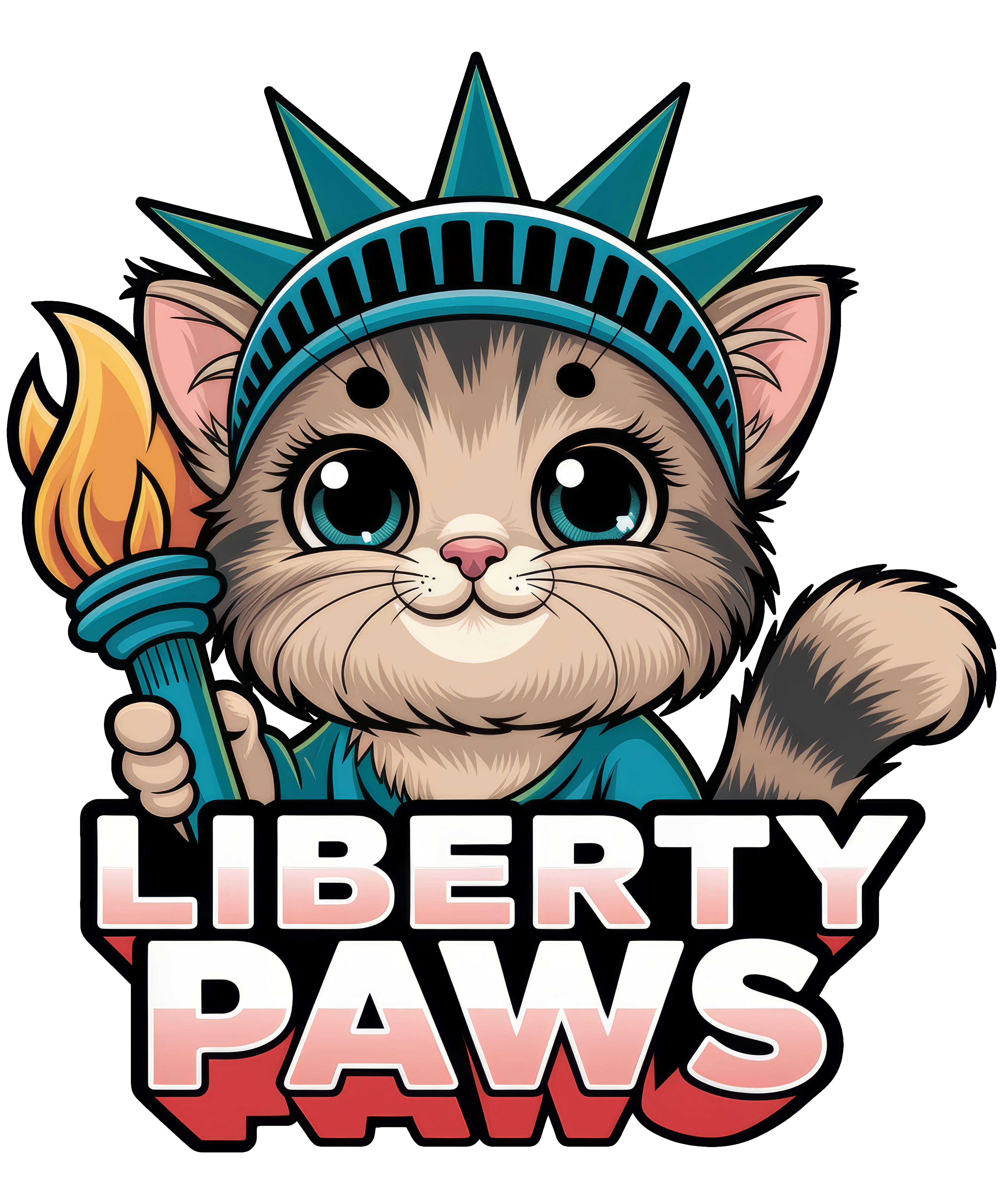 Digital file for Liberty Paws