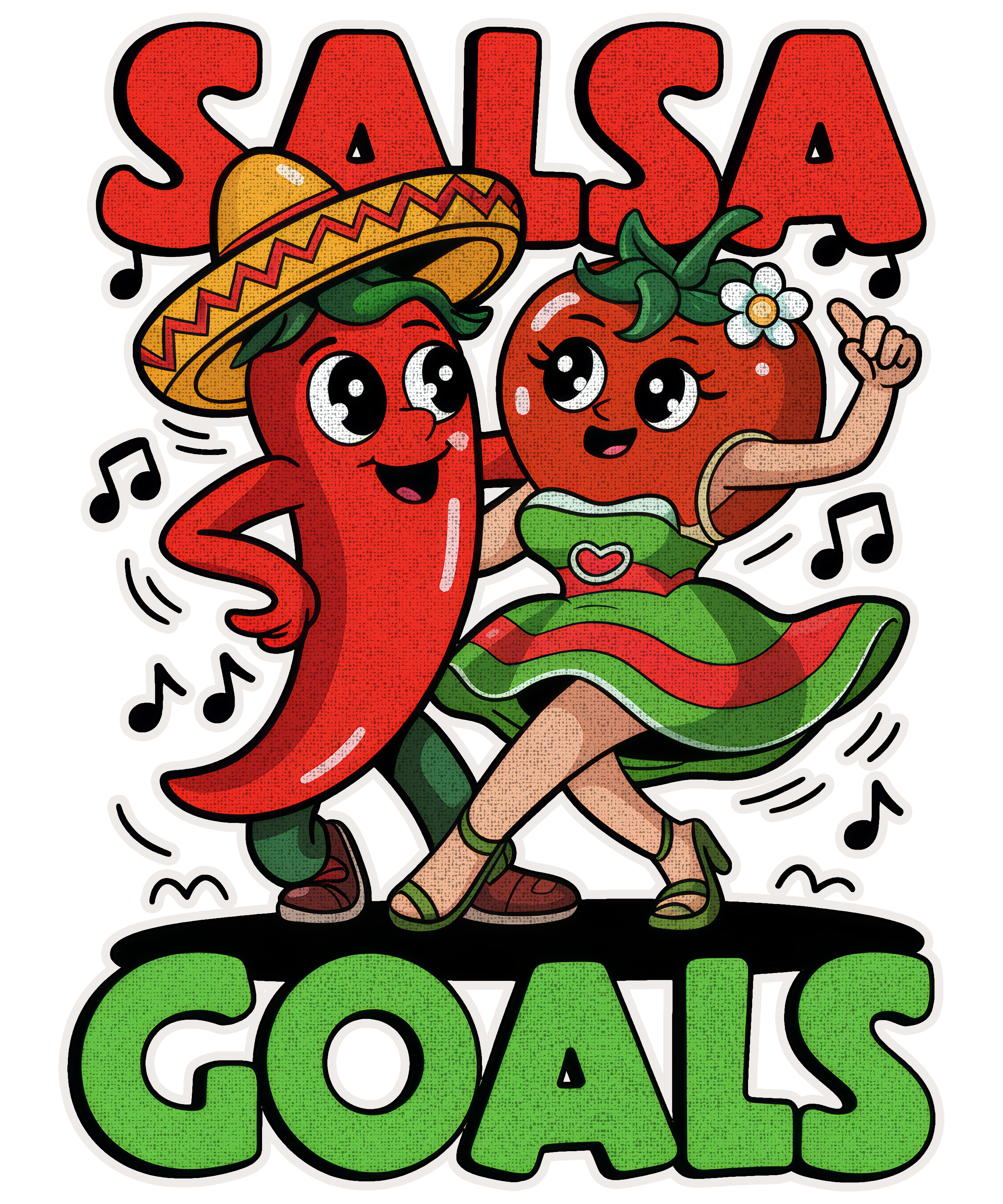 Digital file for Salsa Goals