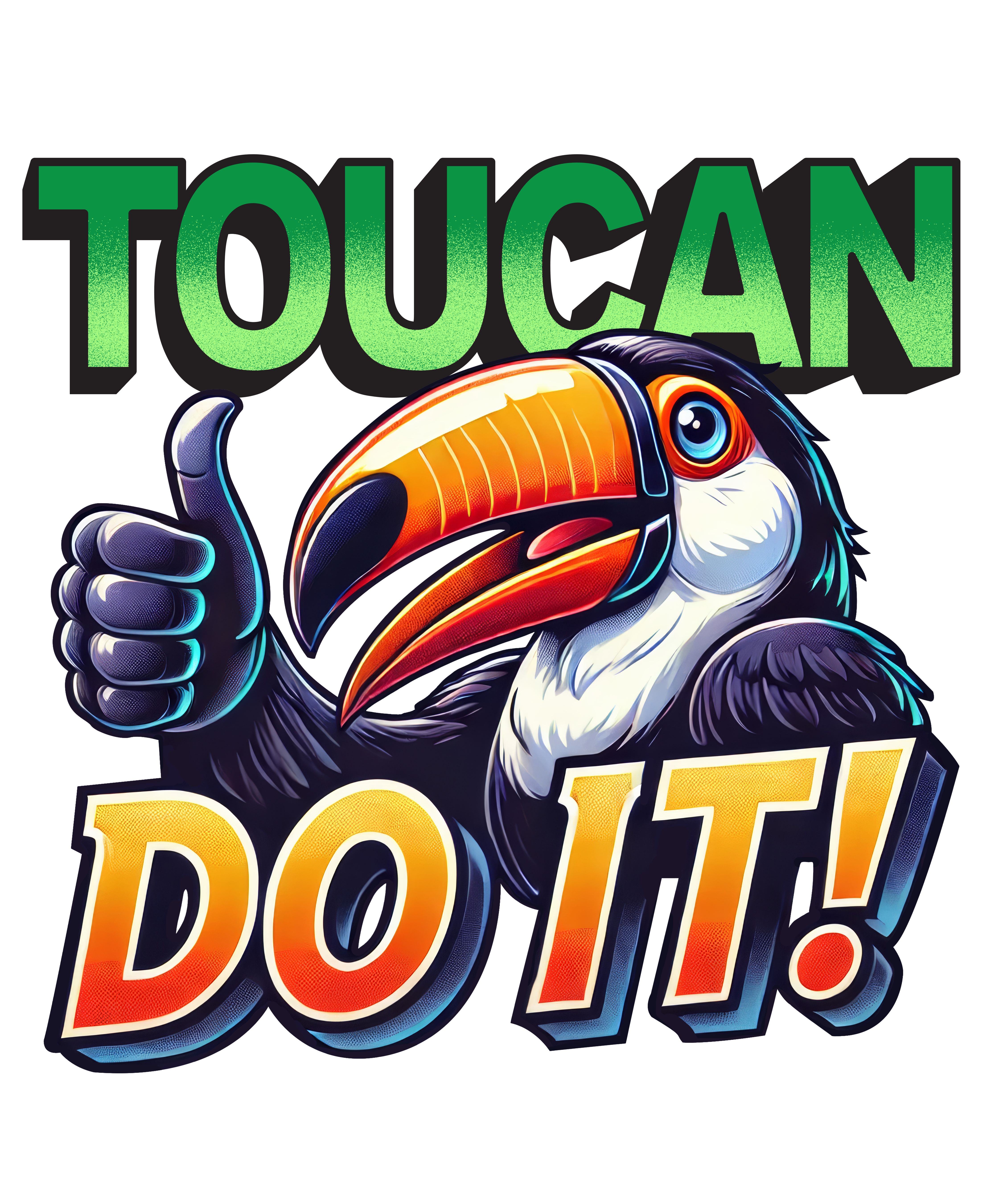 Digital file for Toucan Do It