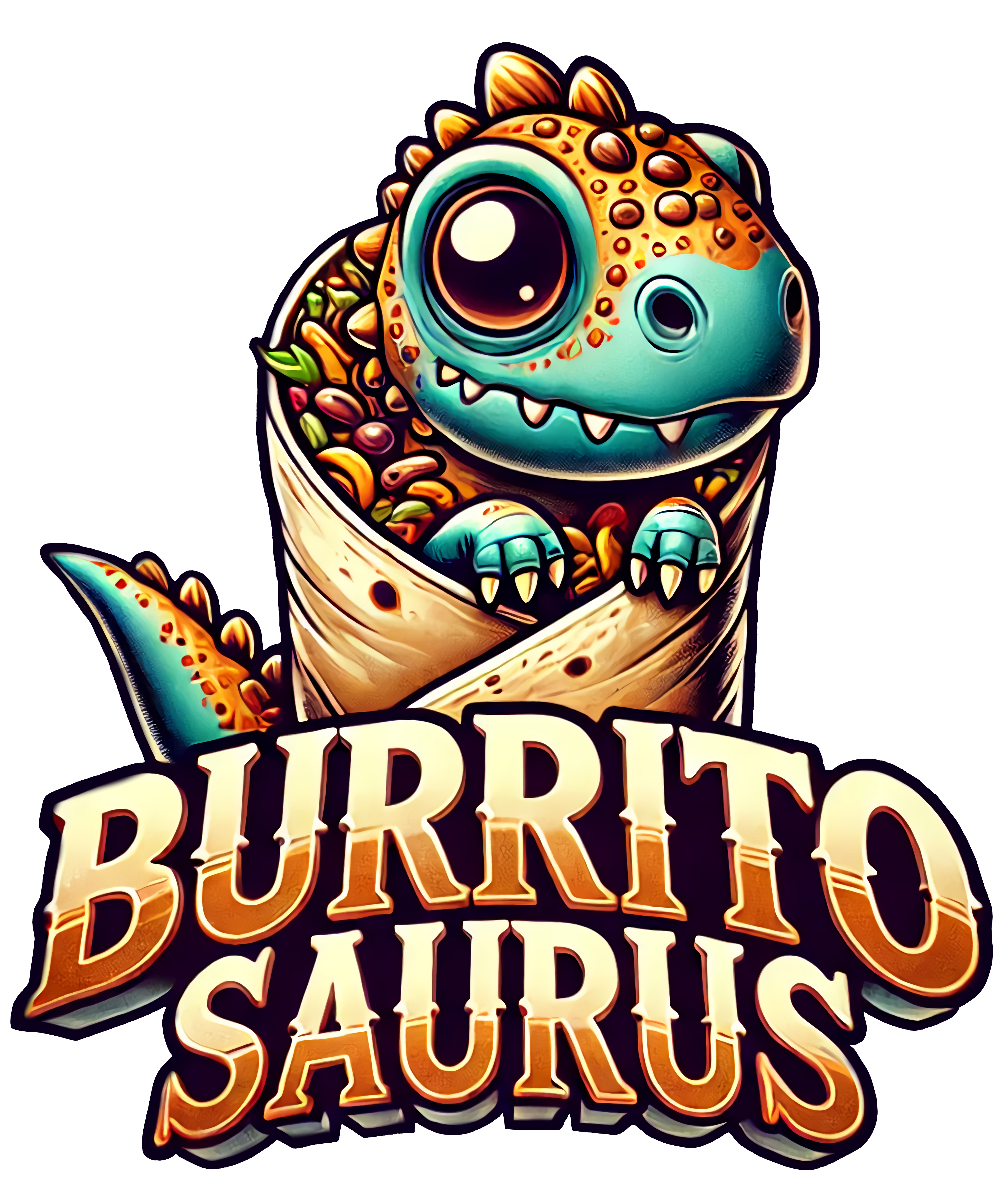 Digital file for Burrito Saurus
