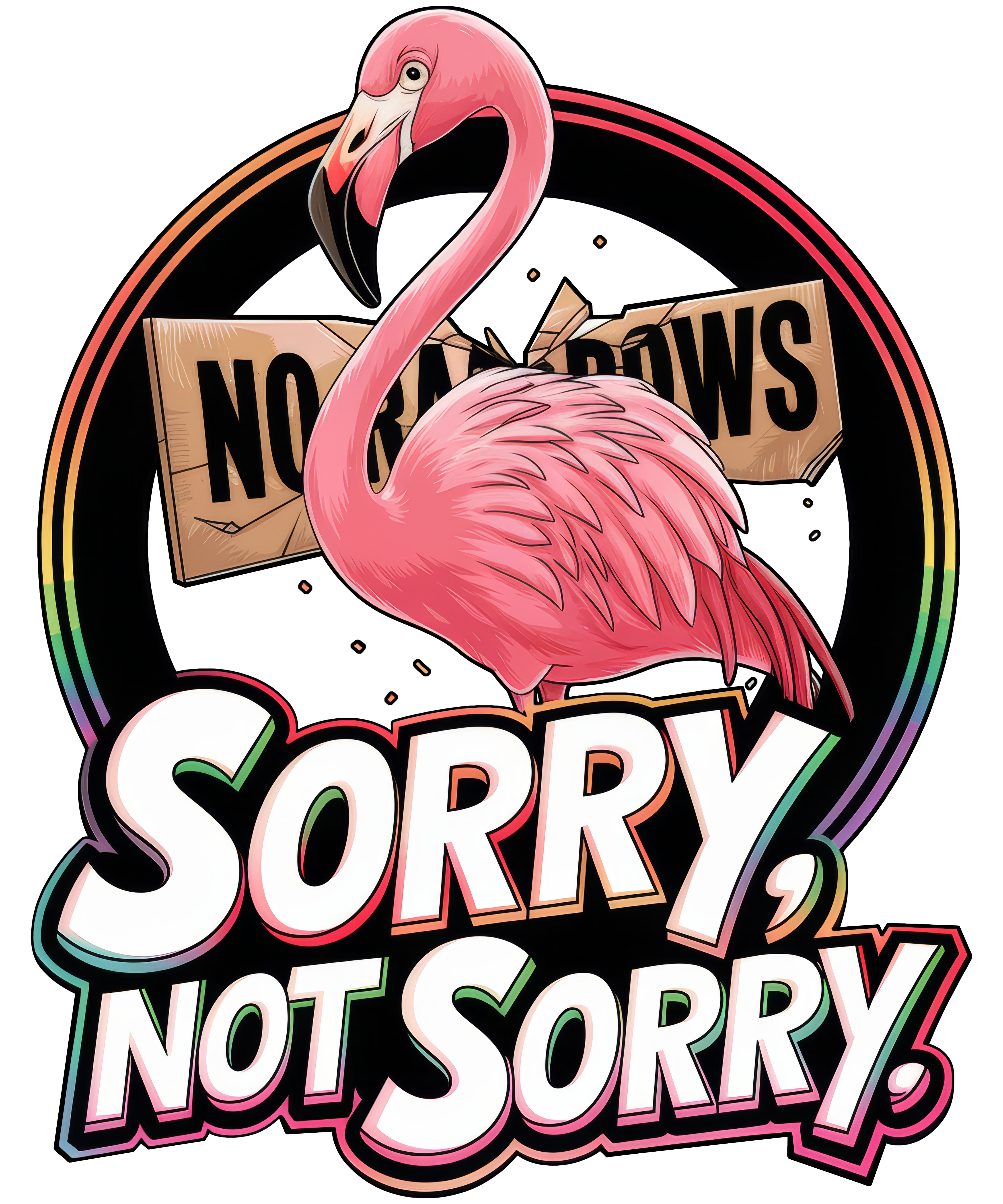 Digital file for Sorry Not Sorry