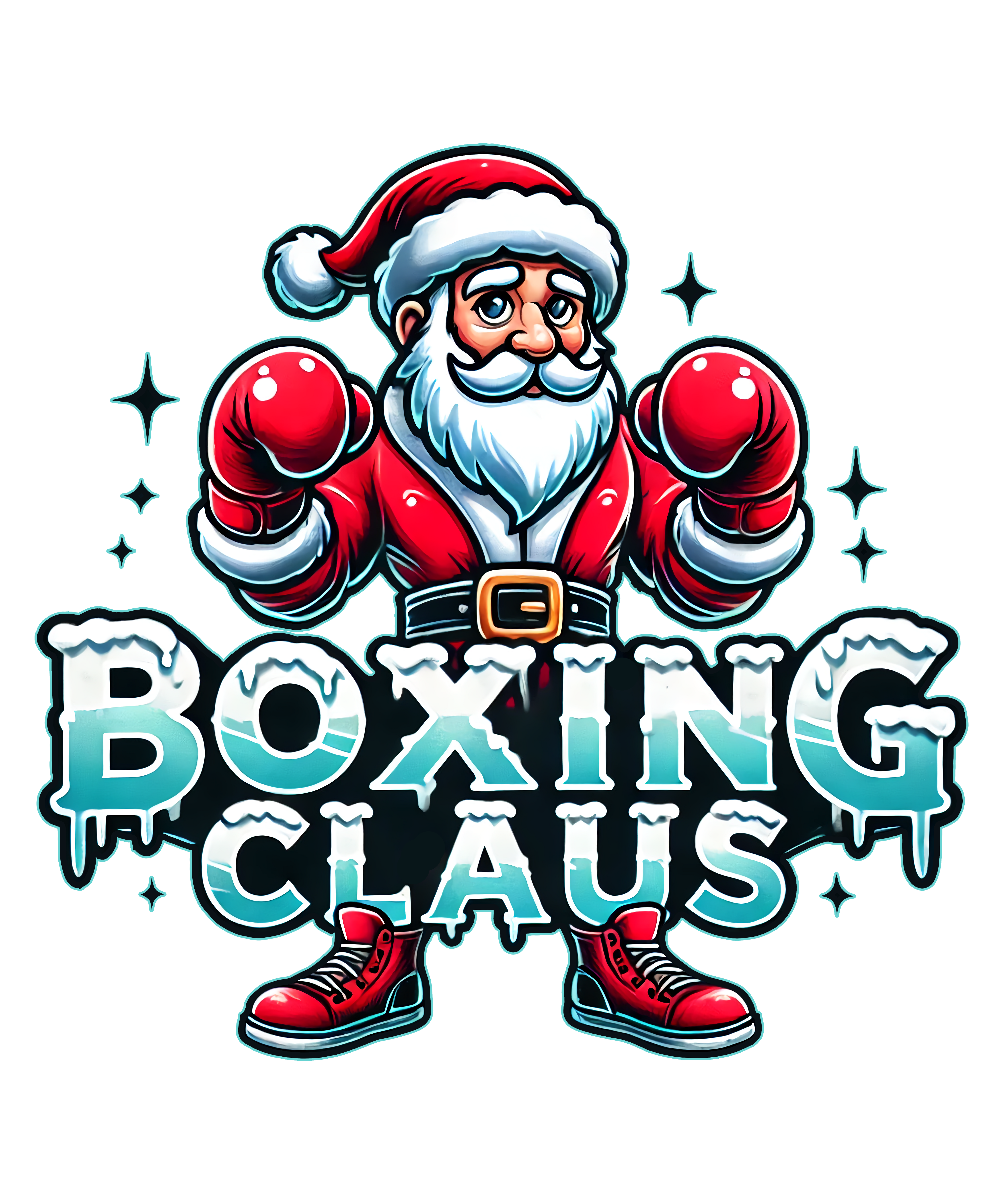 Digital file for Boxing Claus