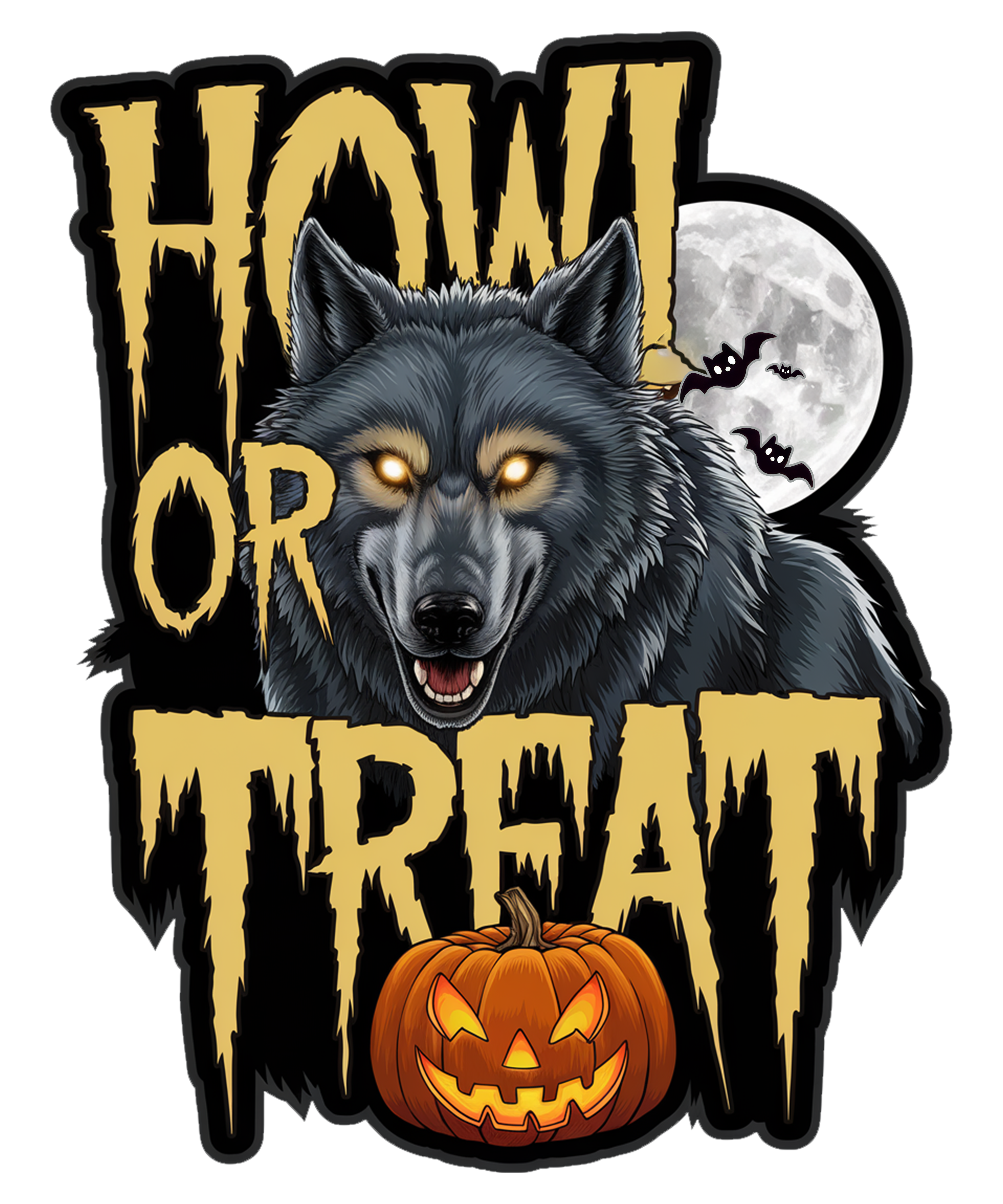 Digital file for Howl Or Treat