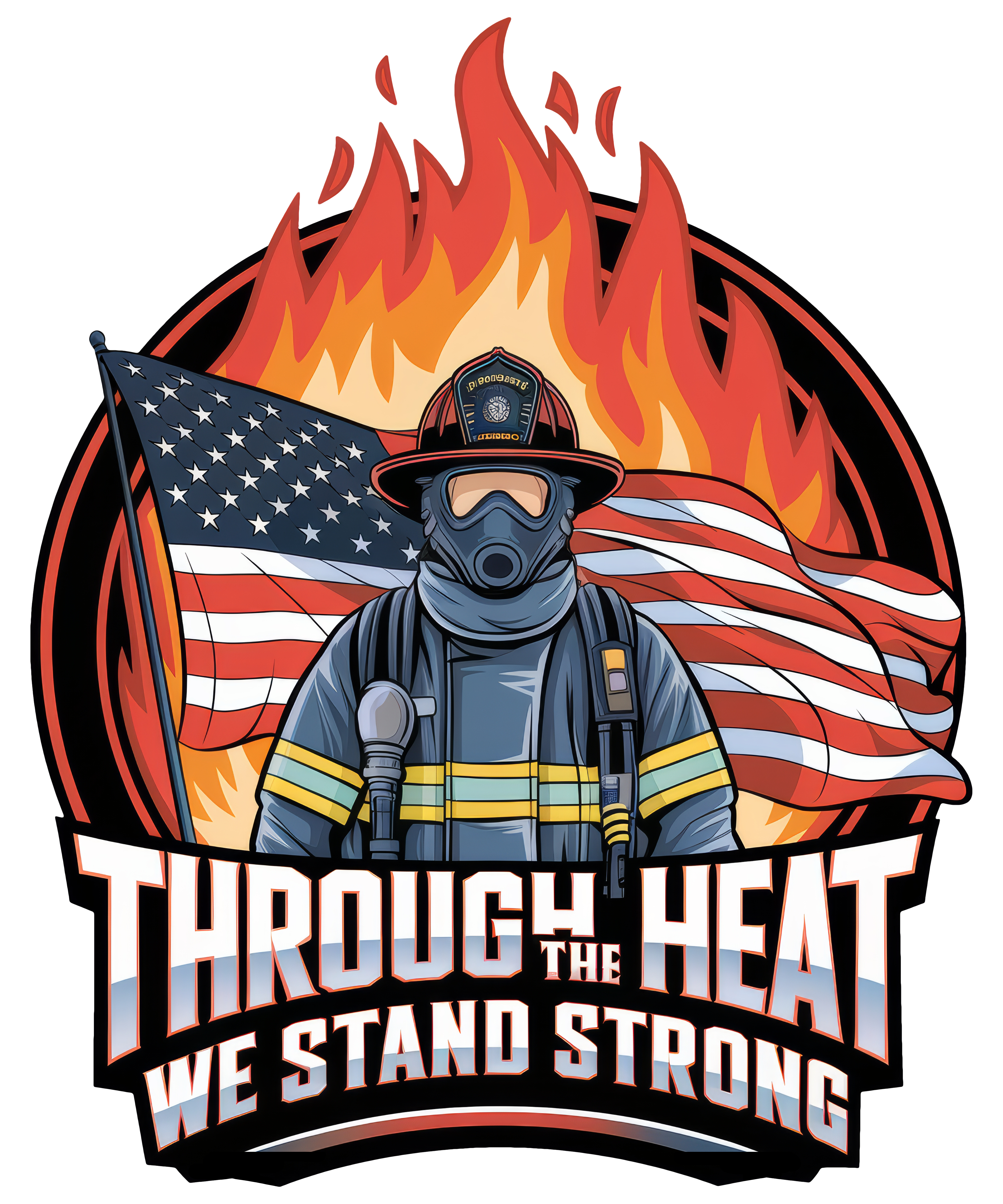 Digital file for Through The Heat We Stand Strong