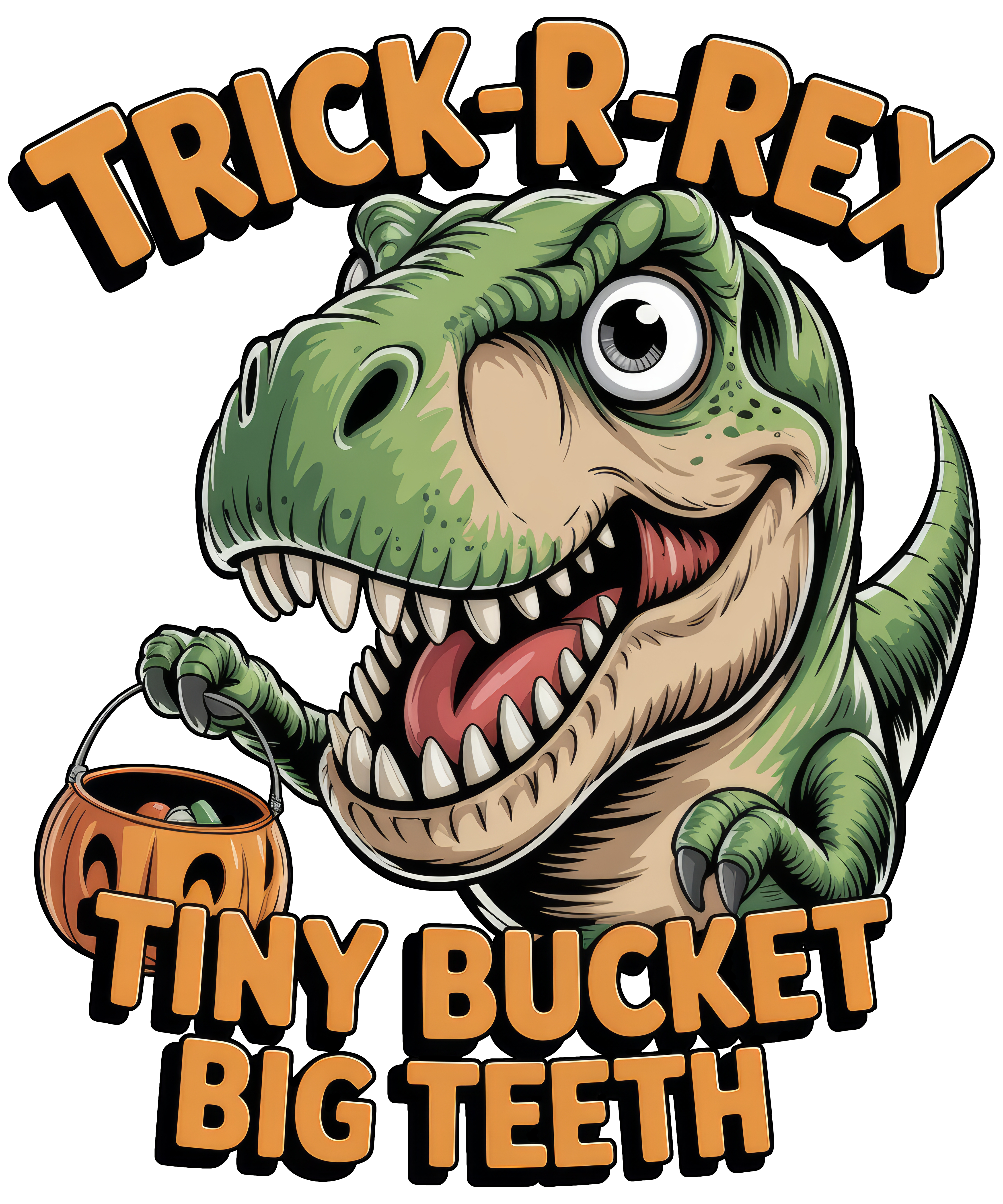 Digital file for Trick R Rex Tiny Bucket Big Teeth 2