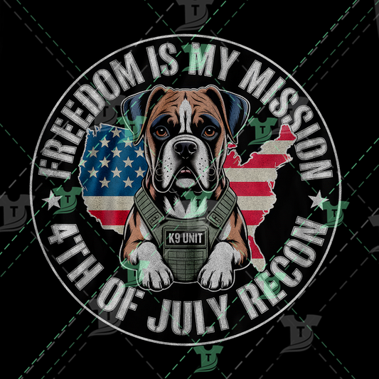 Thumbnail for Freedom Is My Mission 4th Of July Recon