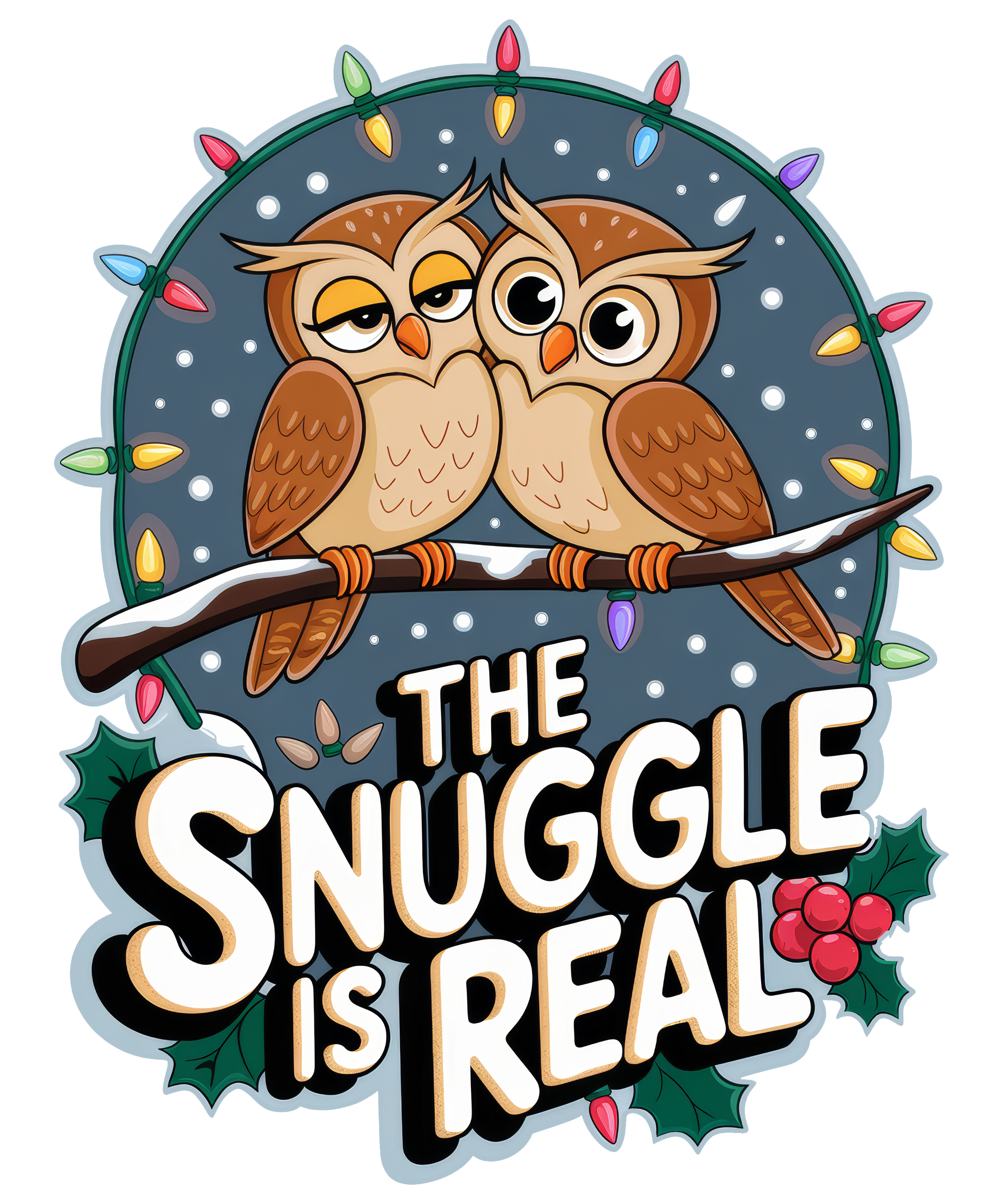 Digital file for The Snuggle Is Real