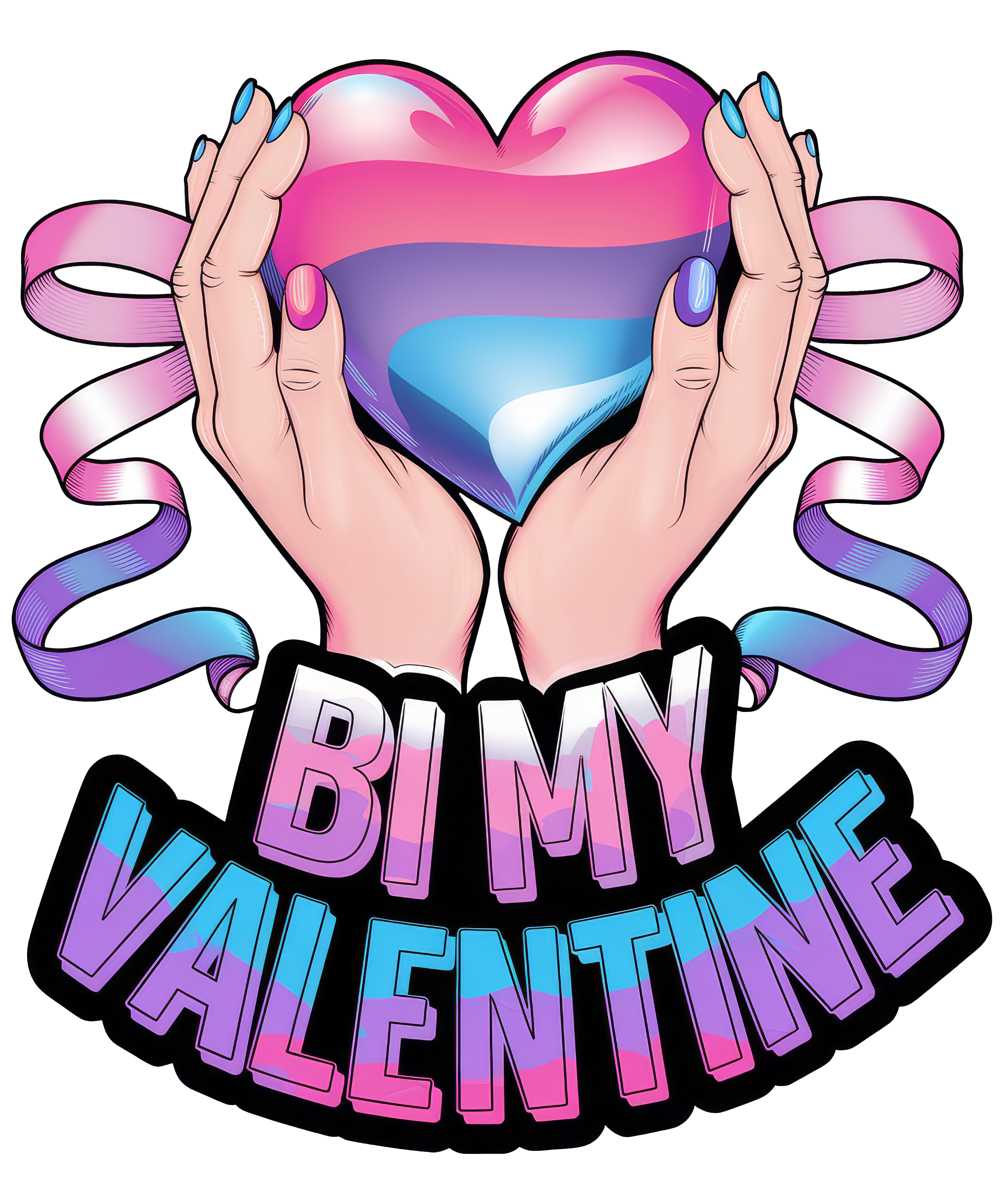 Digital file for Bi My Valentine