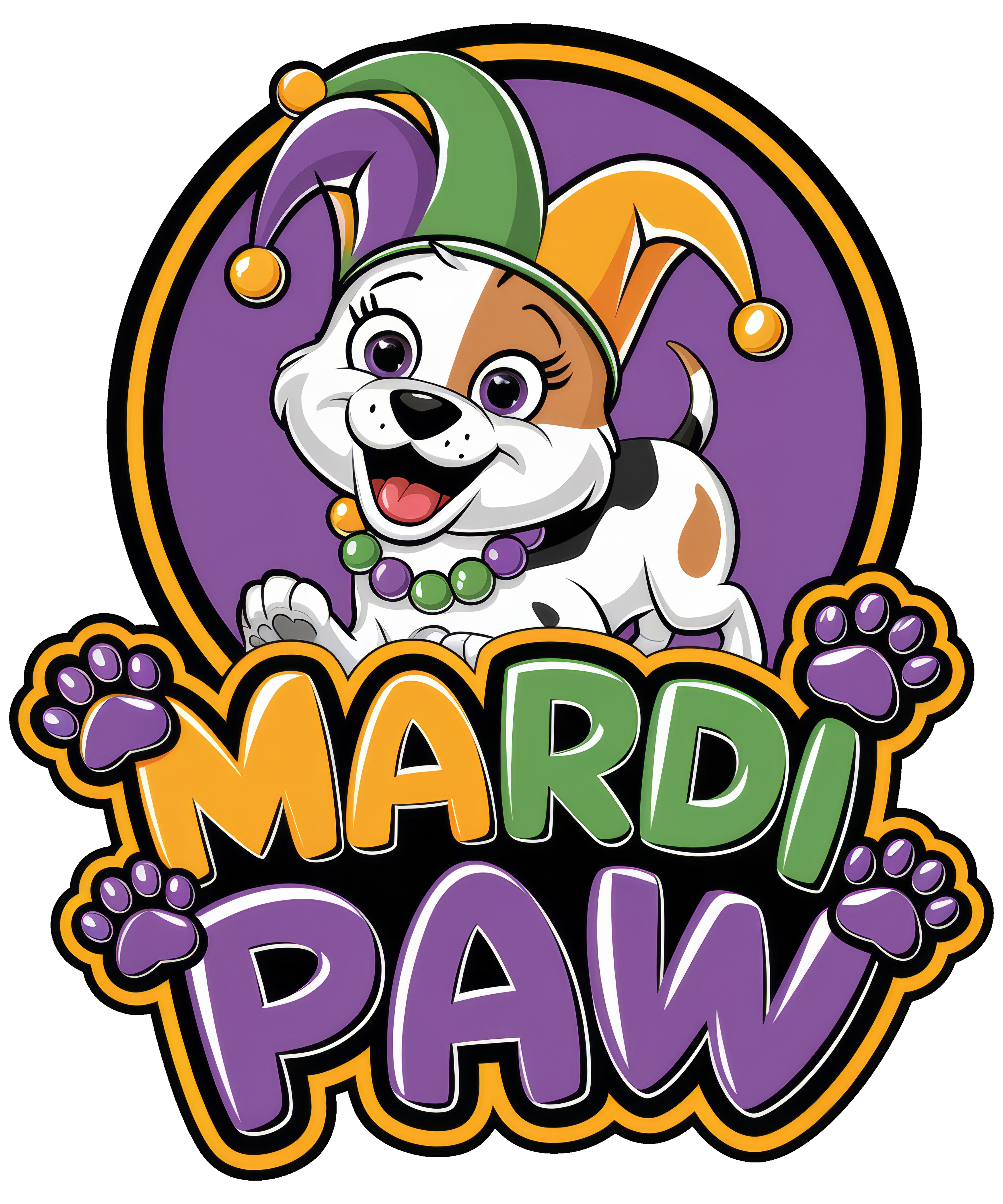 Digital file for Mardi Paw