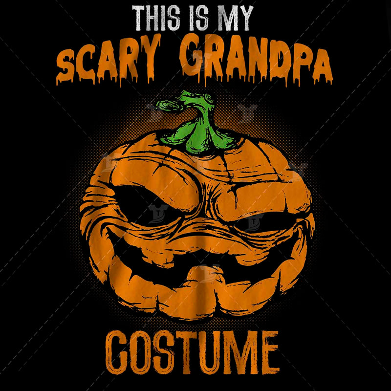 Scary grandpa costume