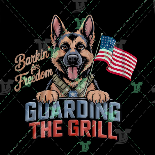 Thumbnail for Barkin For Freedom Guarding The Grill