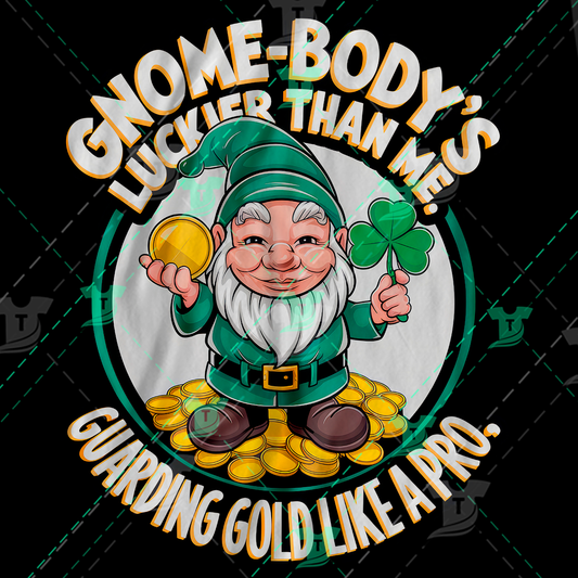 Thumbnail for Gnome Body's Luckier Than Me, Guarding Gold Like A Pro