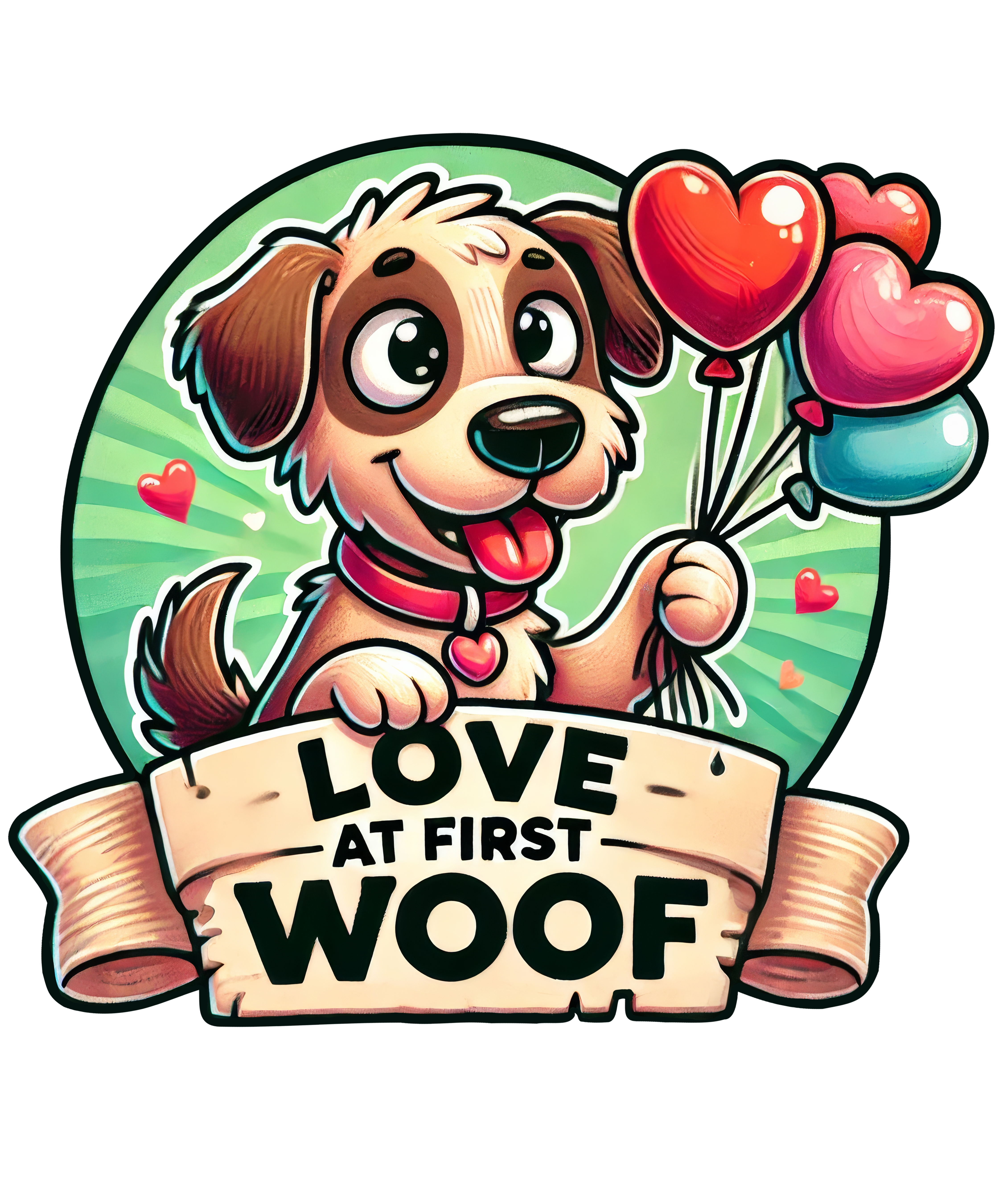 Digital file for Love At First Woof