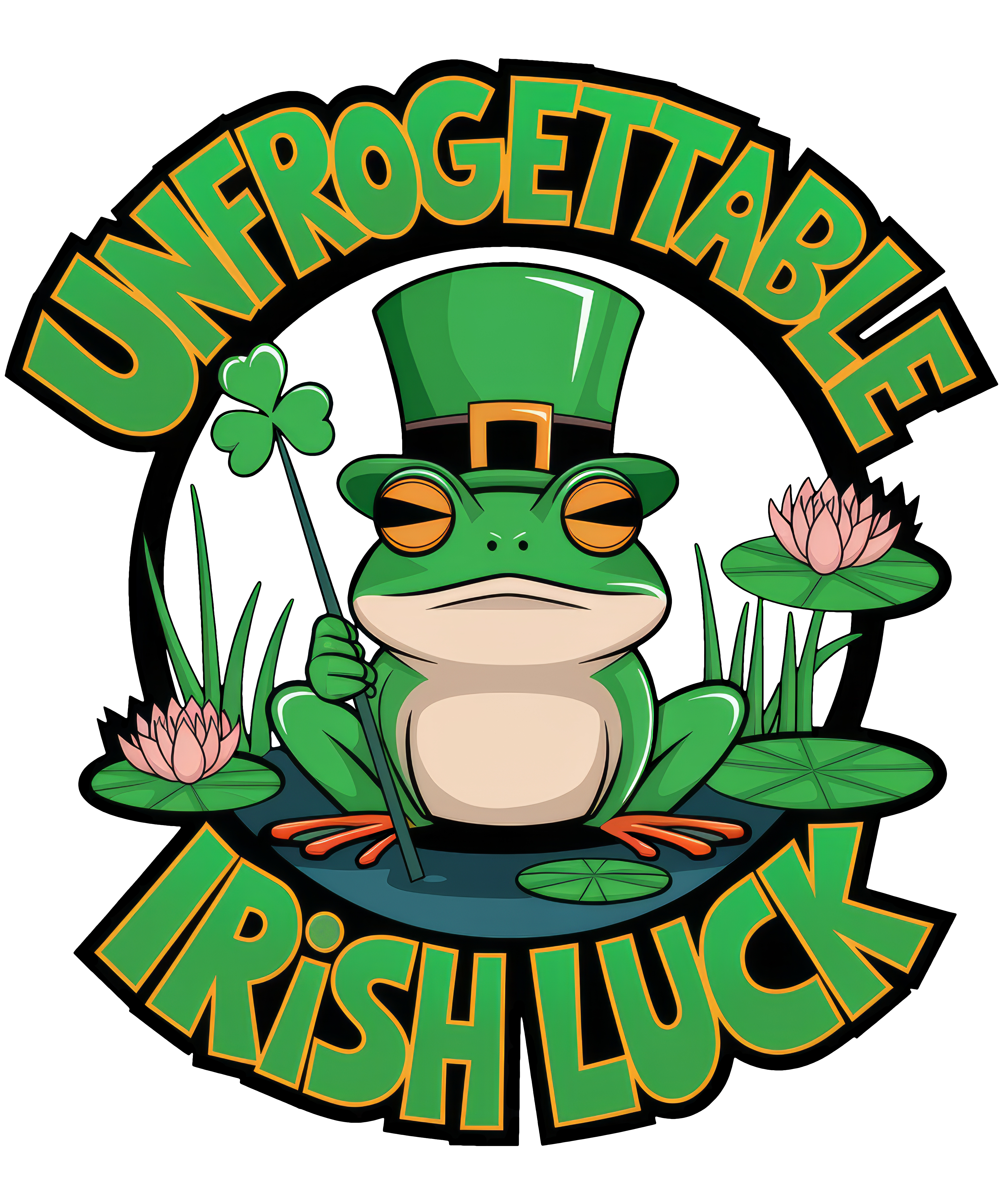 Digital file for Unfrogettable Irish Luck