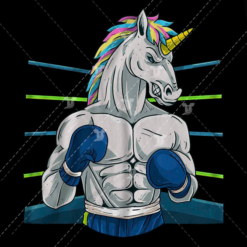 Boxer unicorn (2 designs)