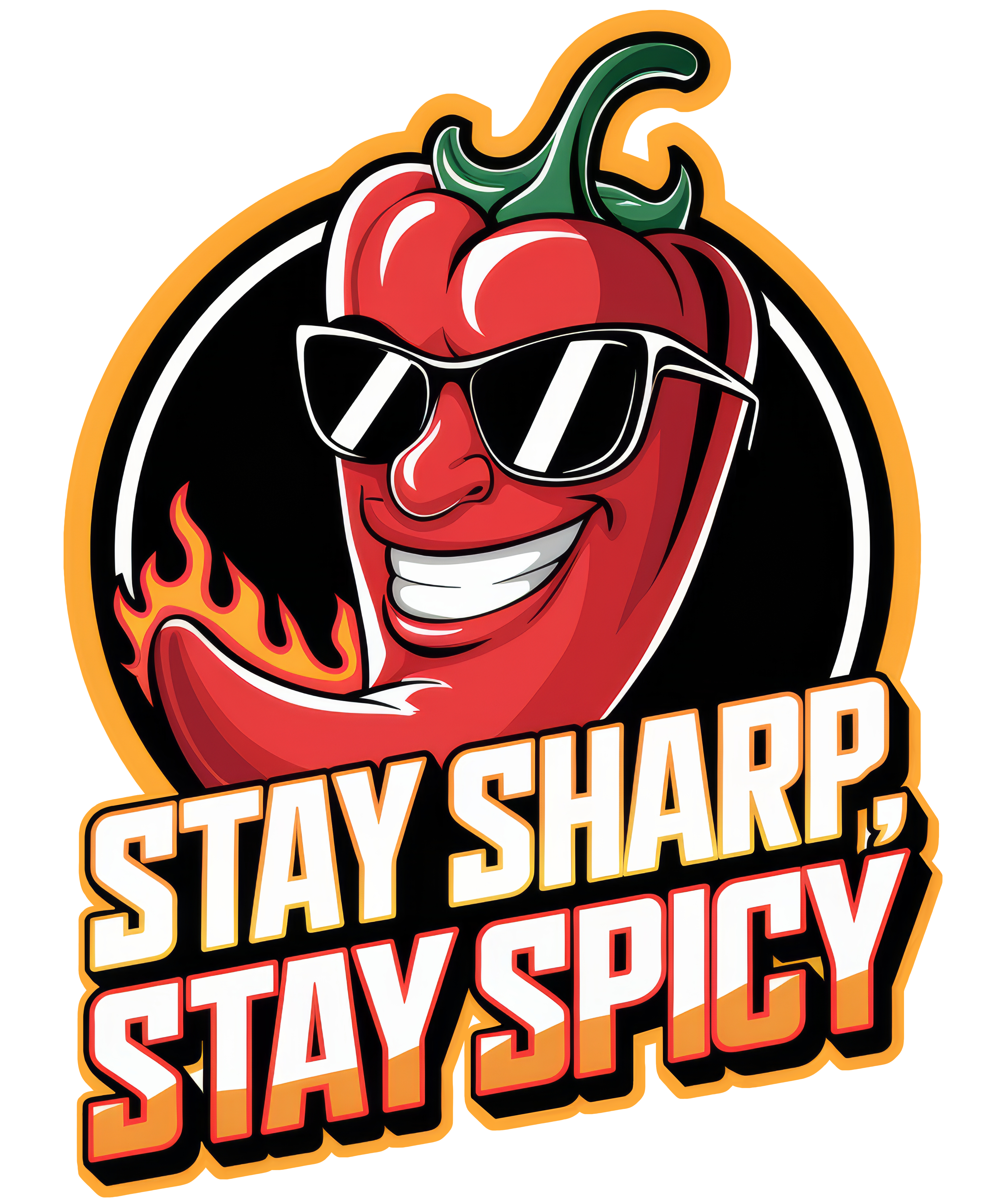 Digital file for Stay Sharp Stay Spicy