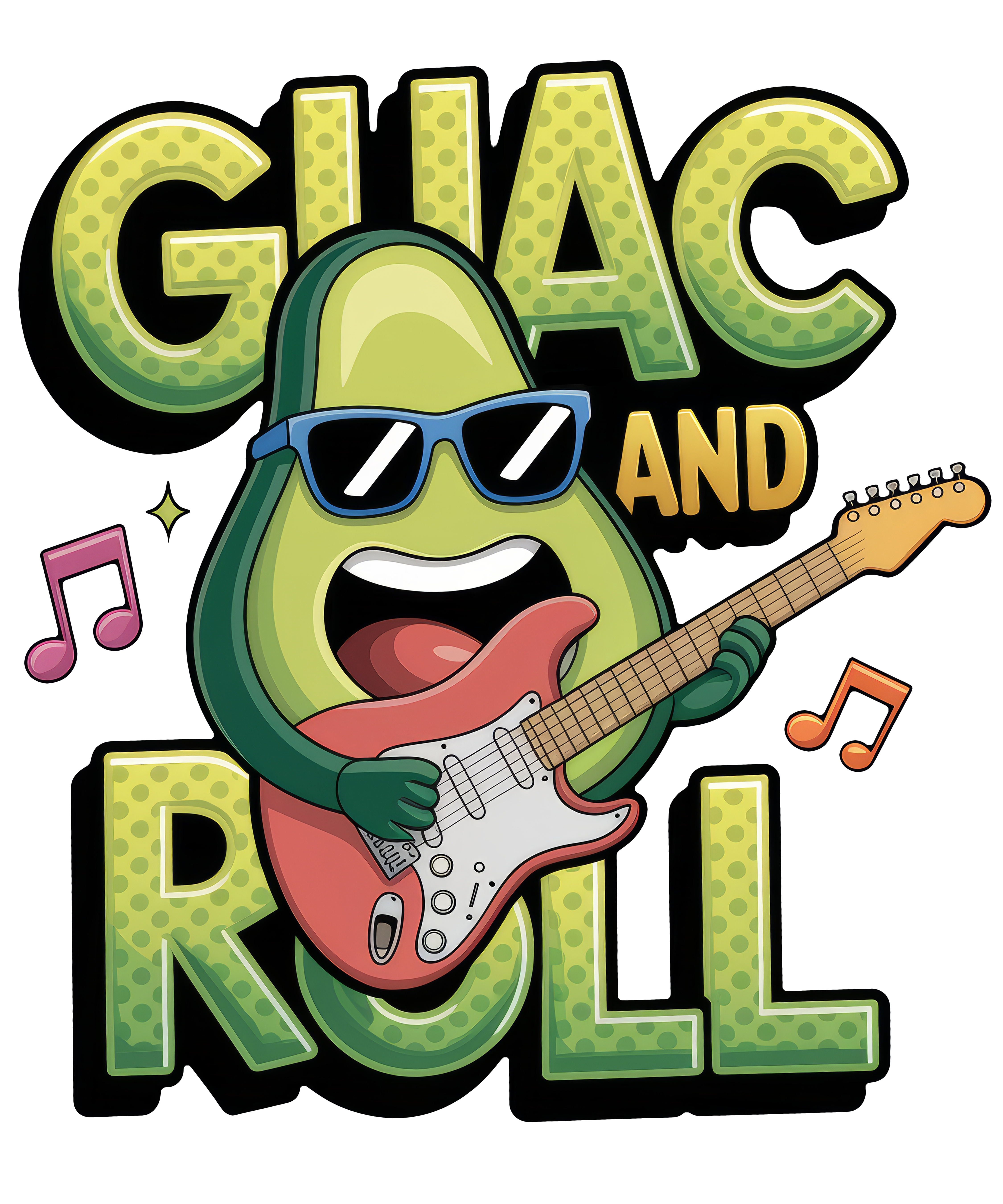 Digital file for Guac And Roll
