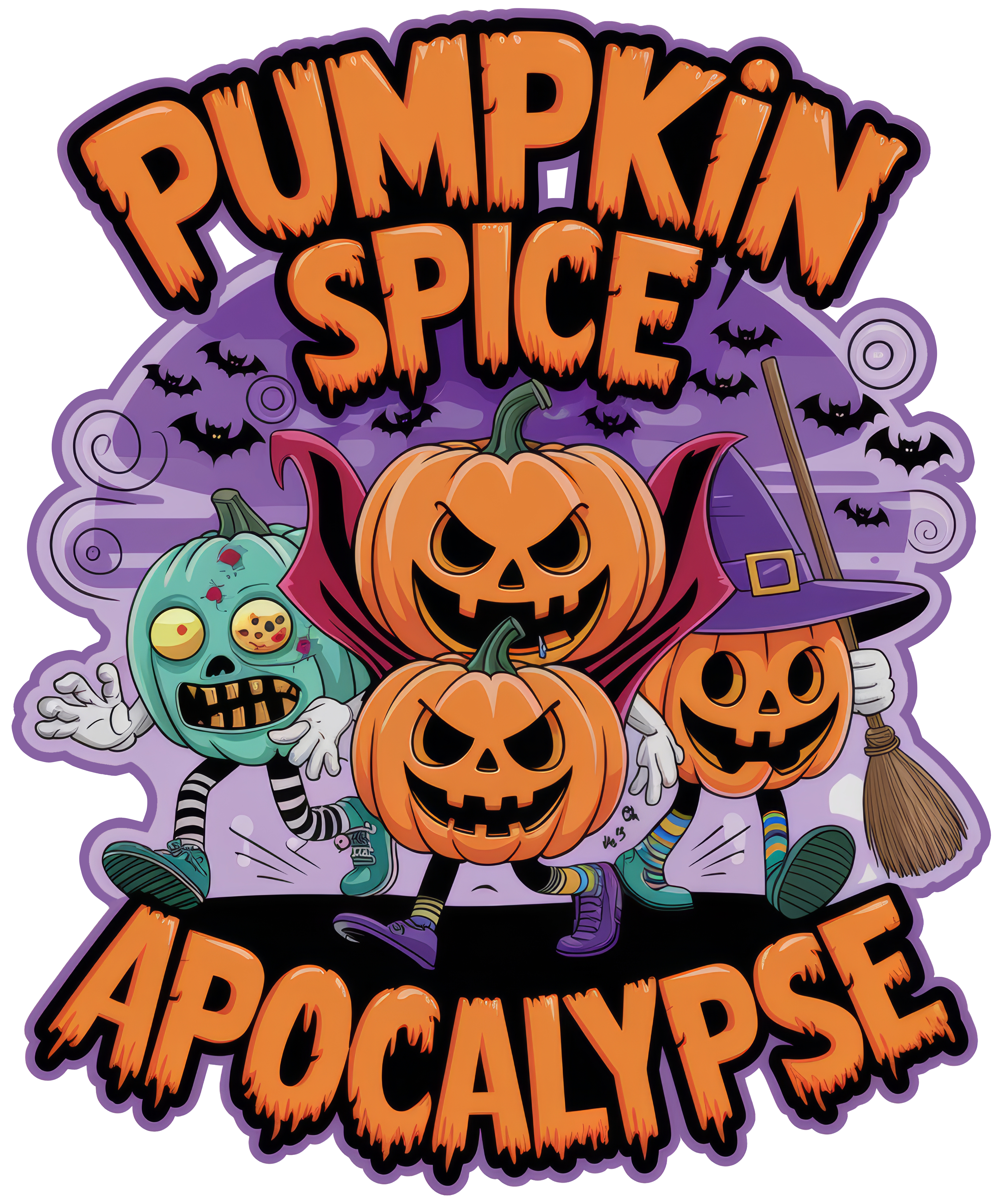 Digital file for Pumpkin Spice Apocalypse