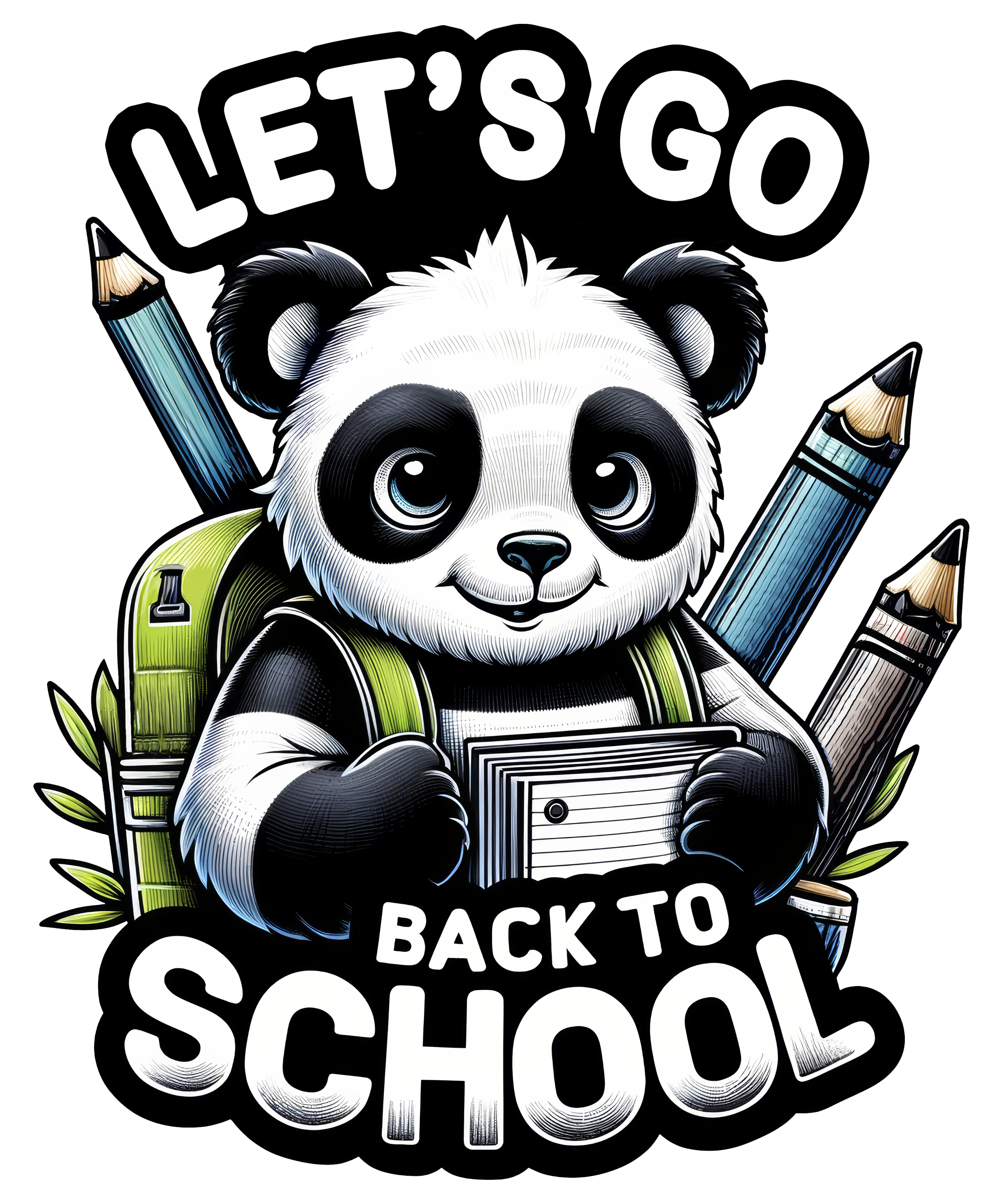 Digital file for Lets Go Back To School