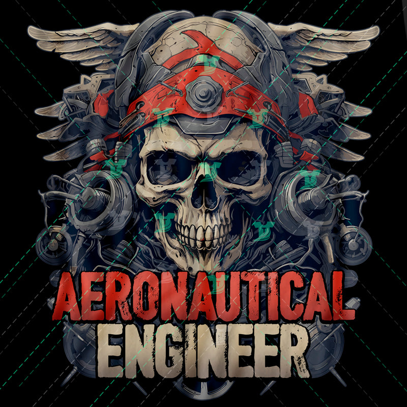 aeronautical engineer skull