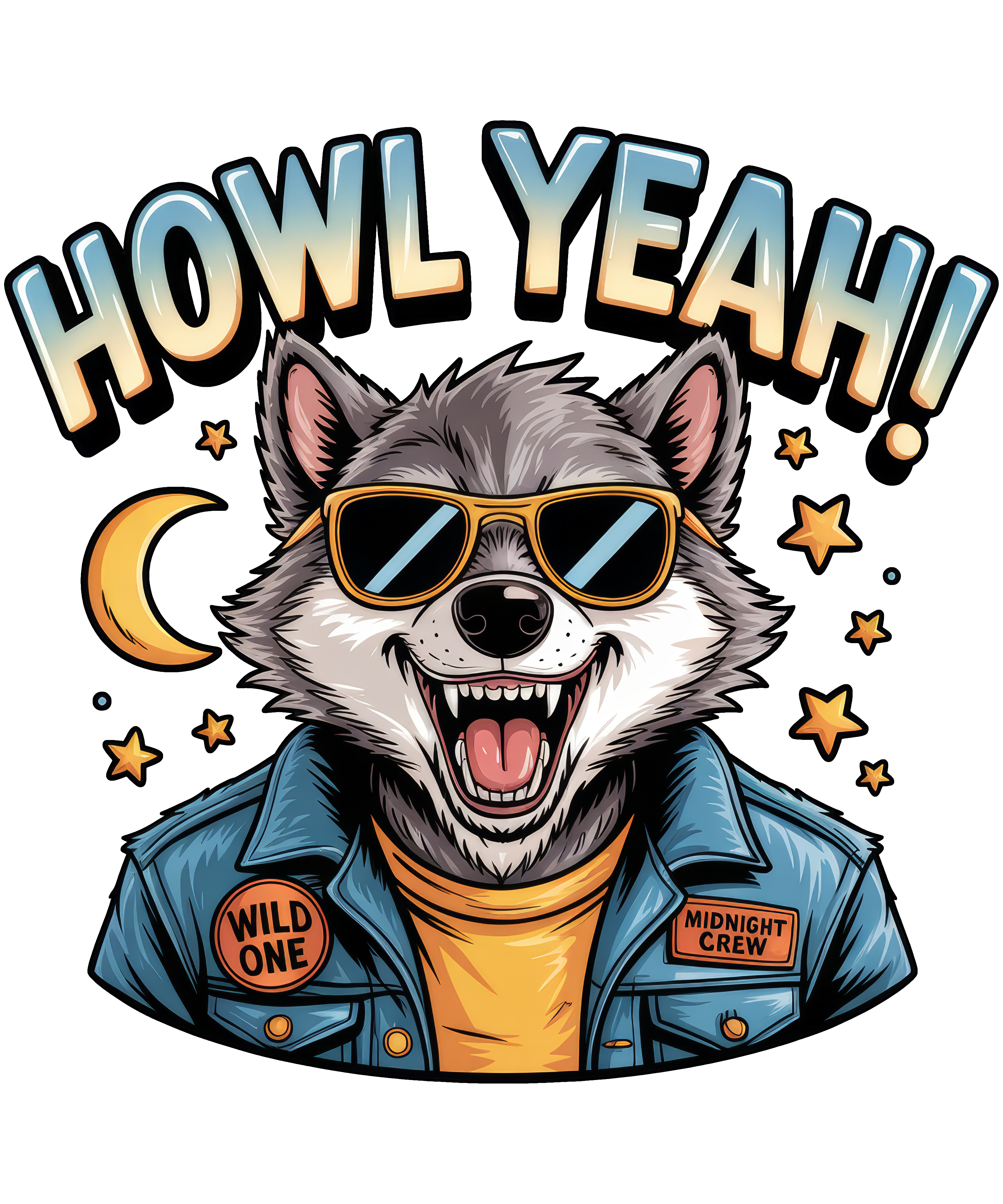 Digital file for Howl Yeah!