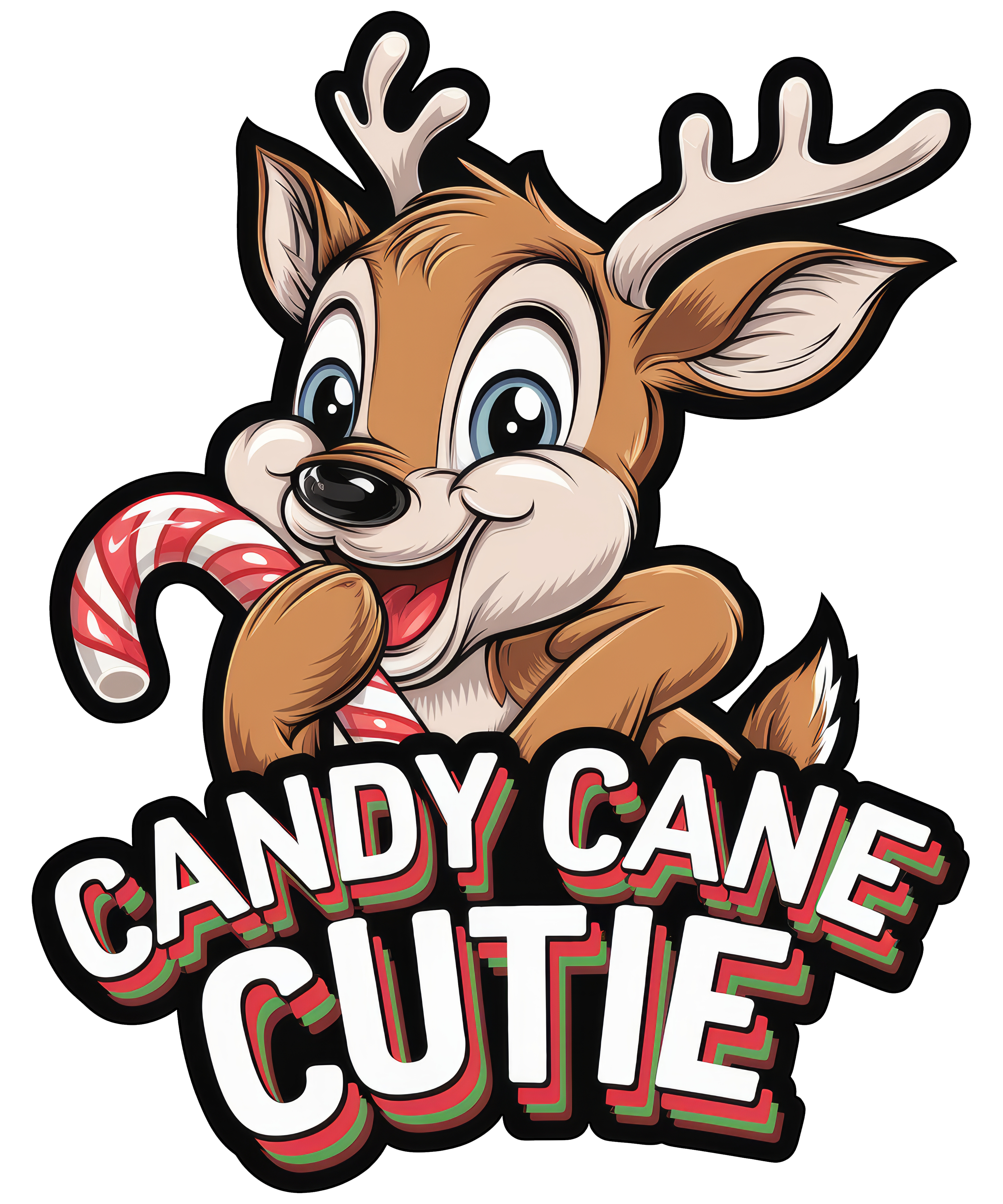 Digital file for Candy Cane Cutie